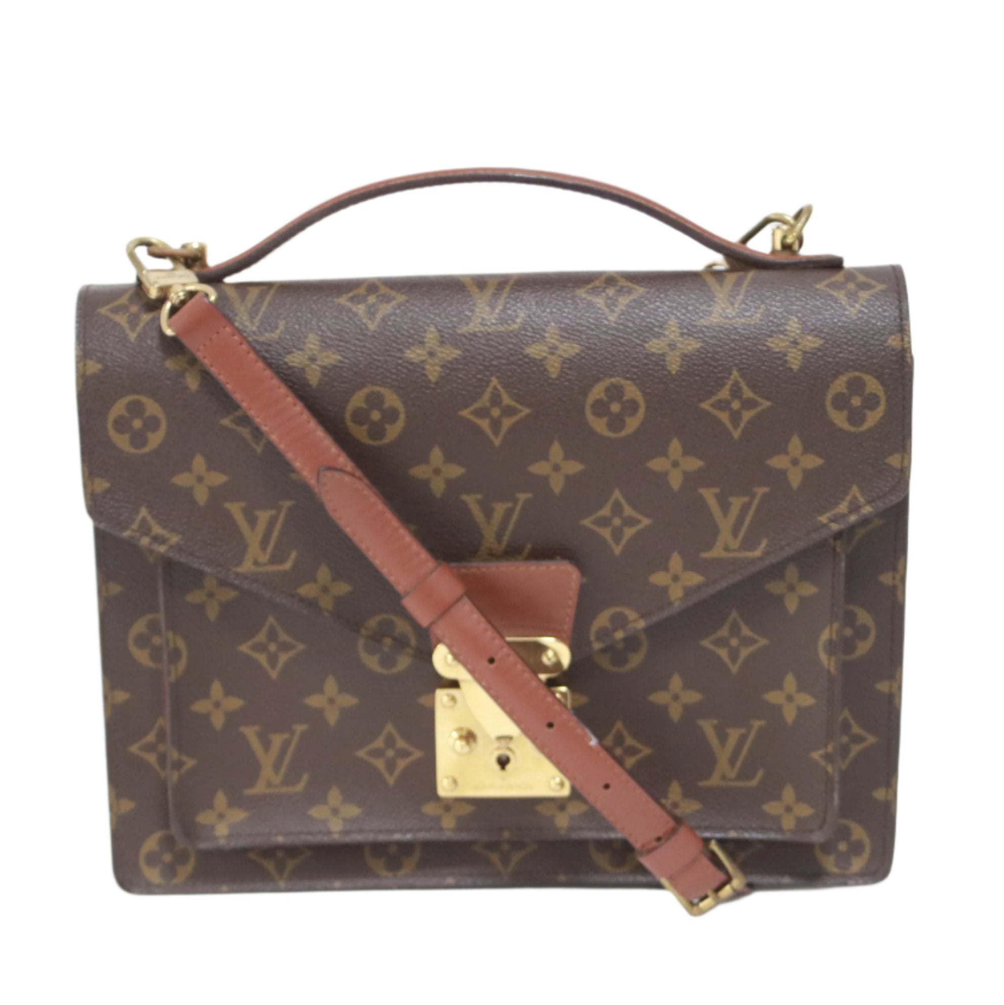 Louis Vuitton Monceau 28 Shoulder Bag Used