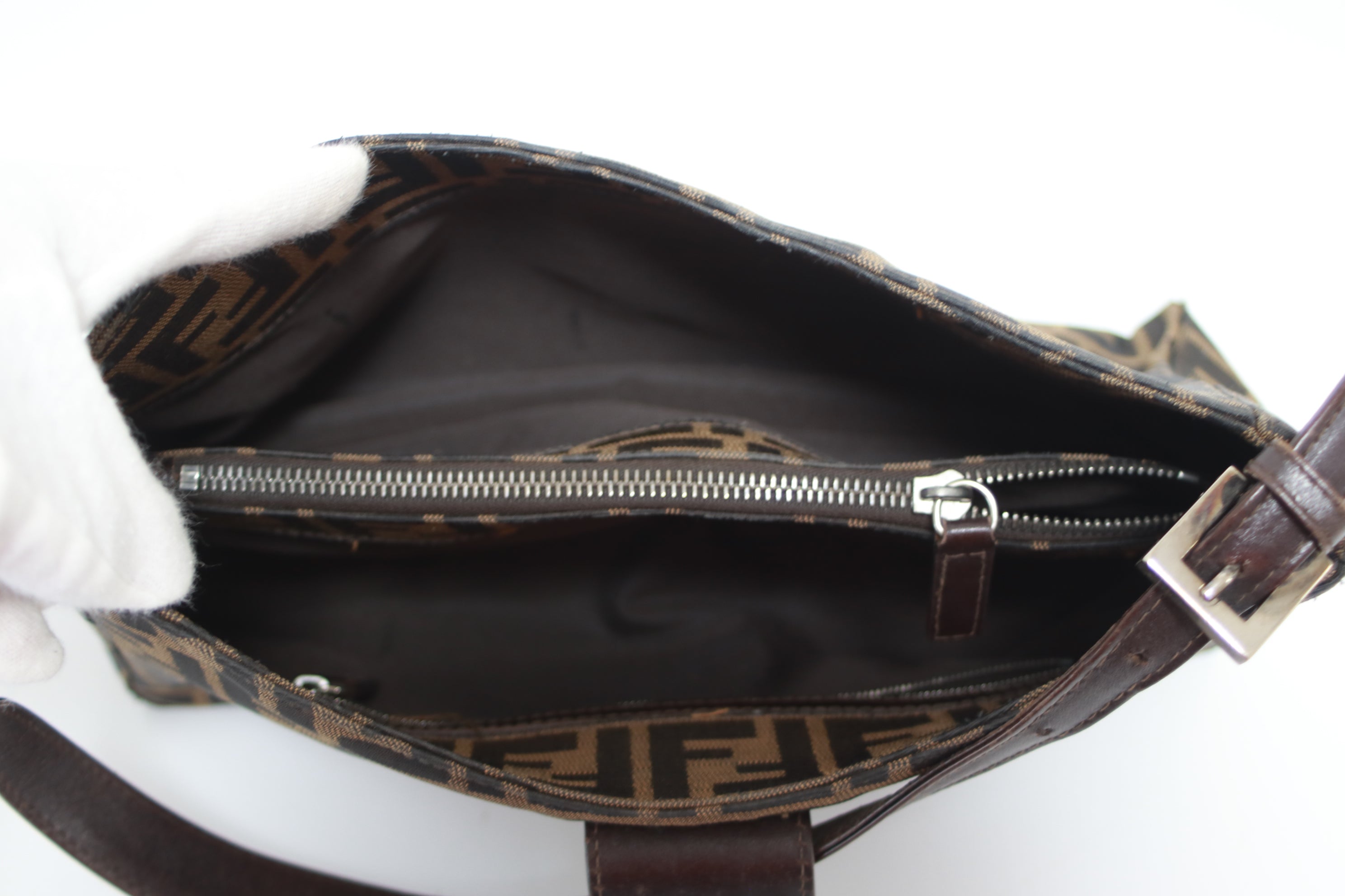 Fendi Zucca Shoulder Bag Used