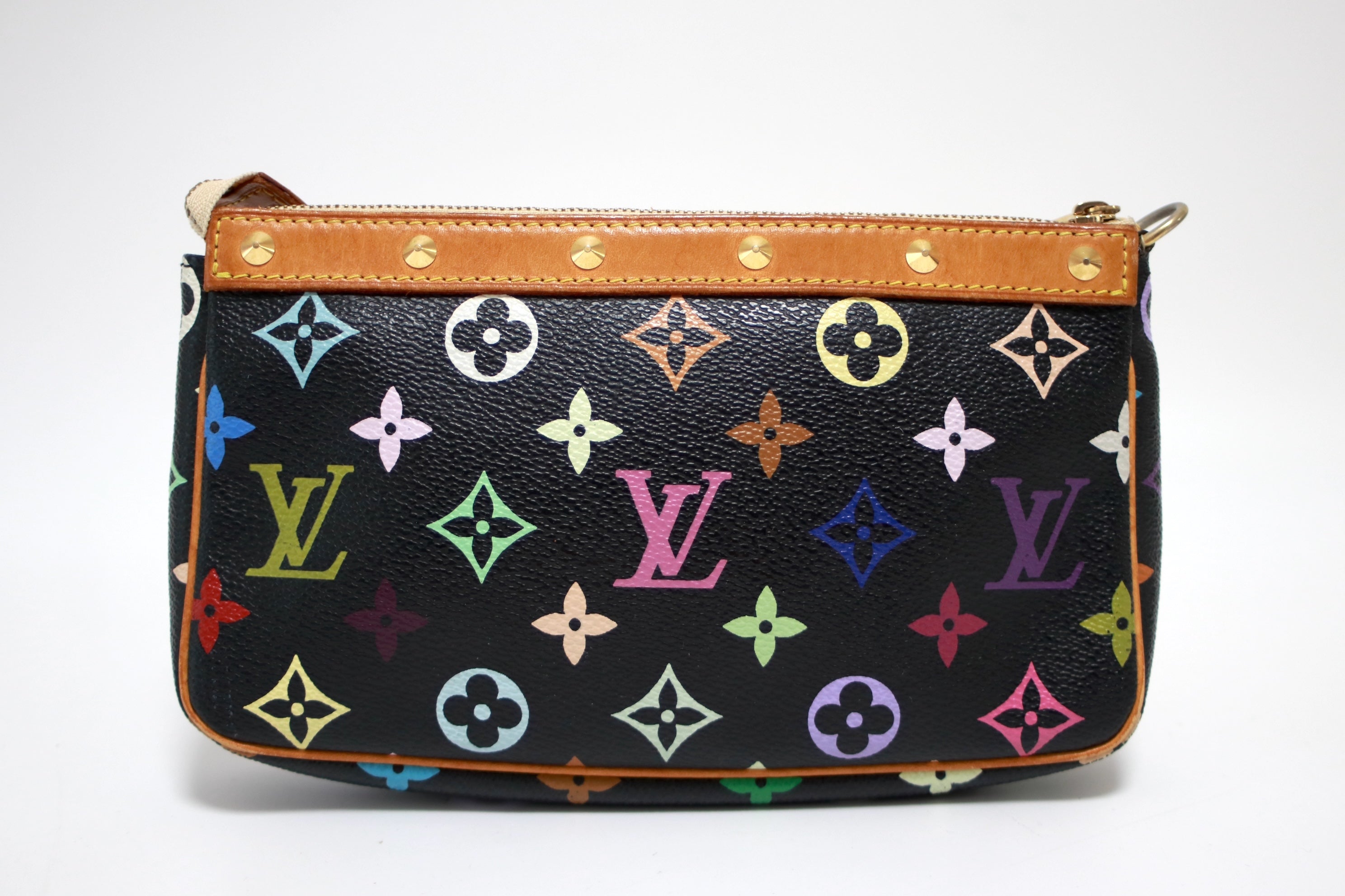 Louis Vuitton Multicolored Pochette Accessories Used (8247)