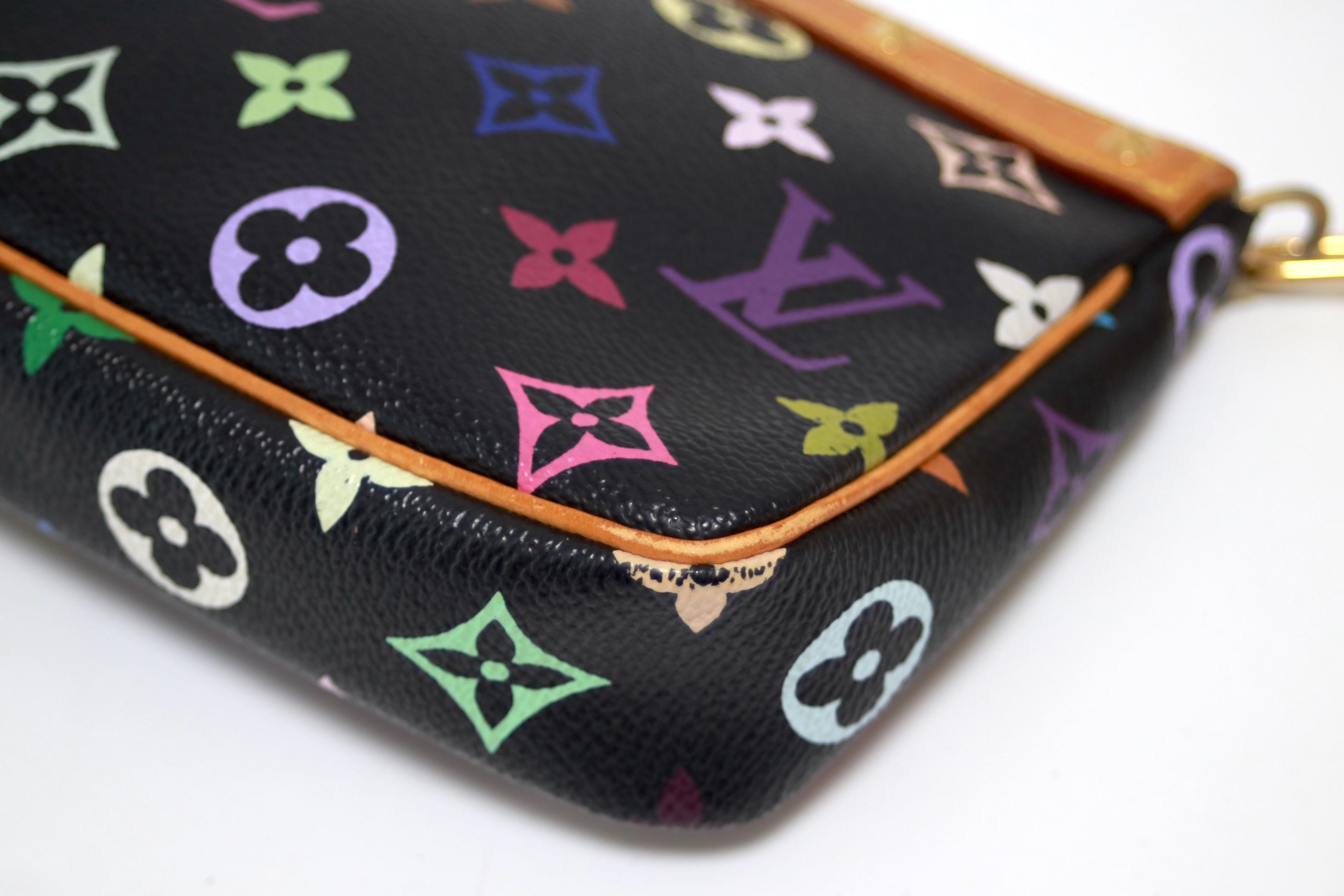 Louis Vuitton Multicolored Pochette Accessories Used (8247)