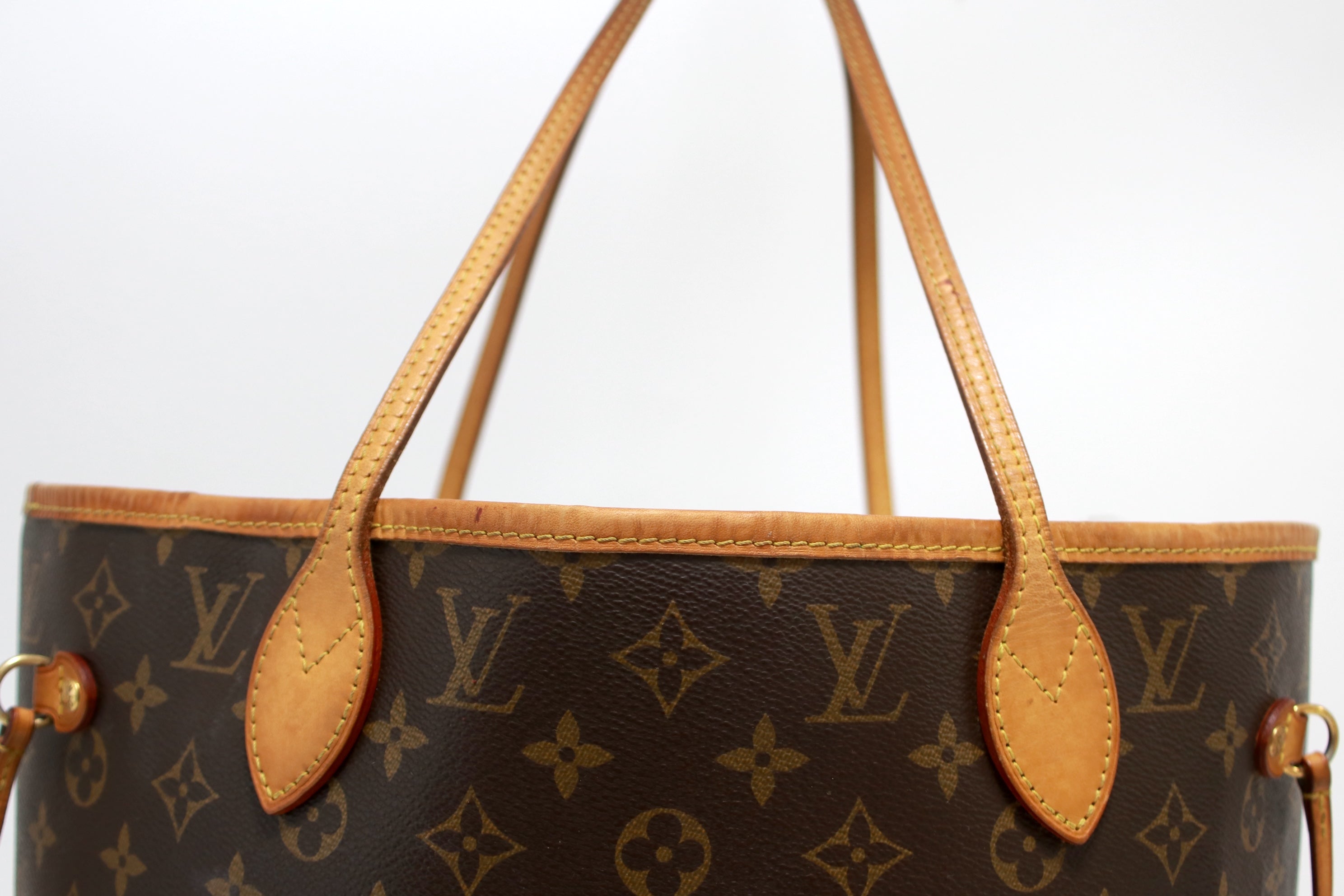 Louis Vuitton Limited Edition Neverfull MM V Turquoise Shoulder Bag Used (7747)