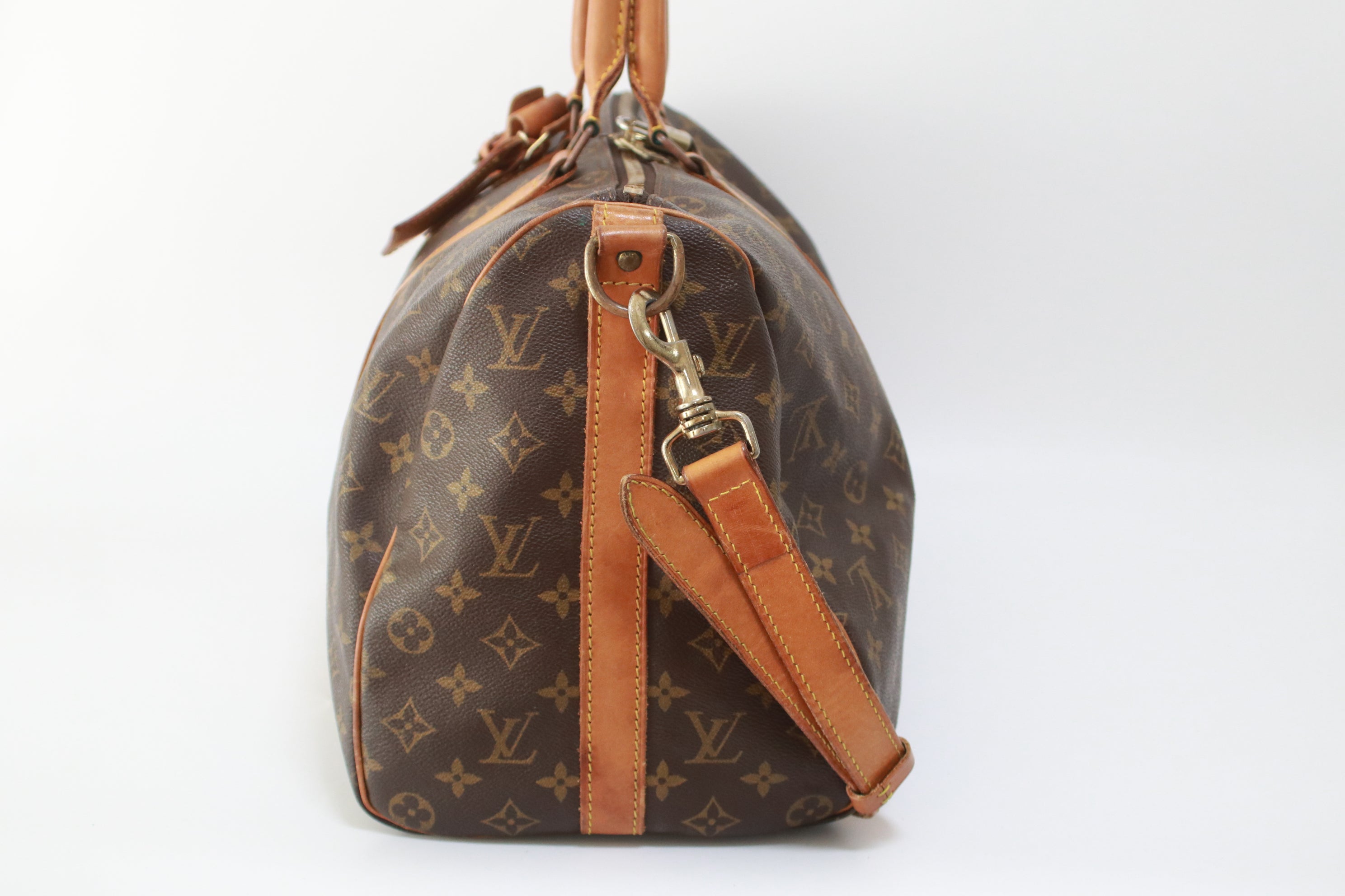 Louis Vuitton Keepall 45 Bandouliere Used (7110)