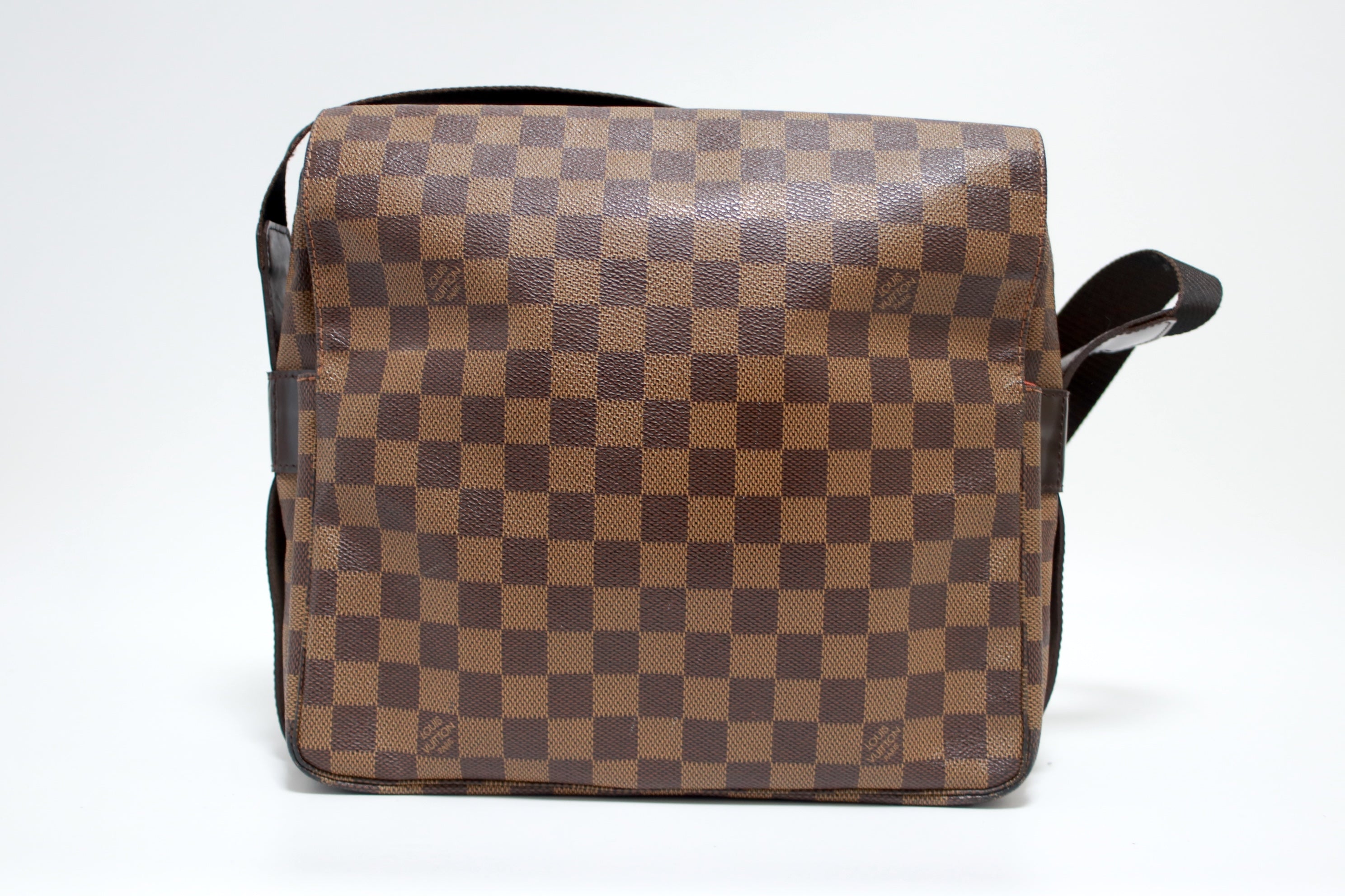 Louis Vuitton Naviglio Damier Ebene Messenger Bag Used