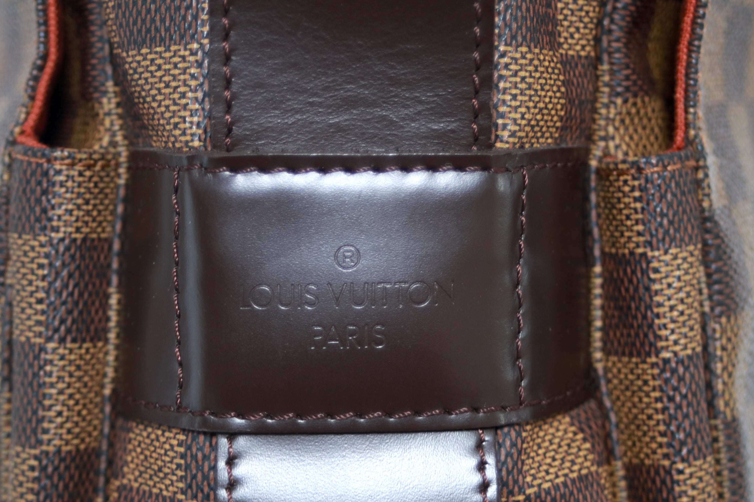 Louis Vuitton Naviglio Damier Ebene Messenger Bag Used