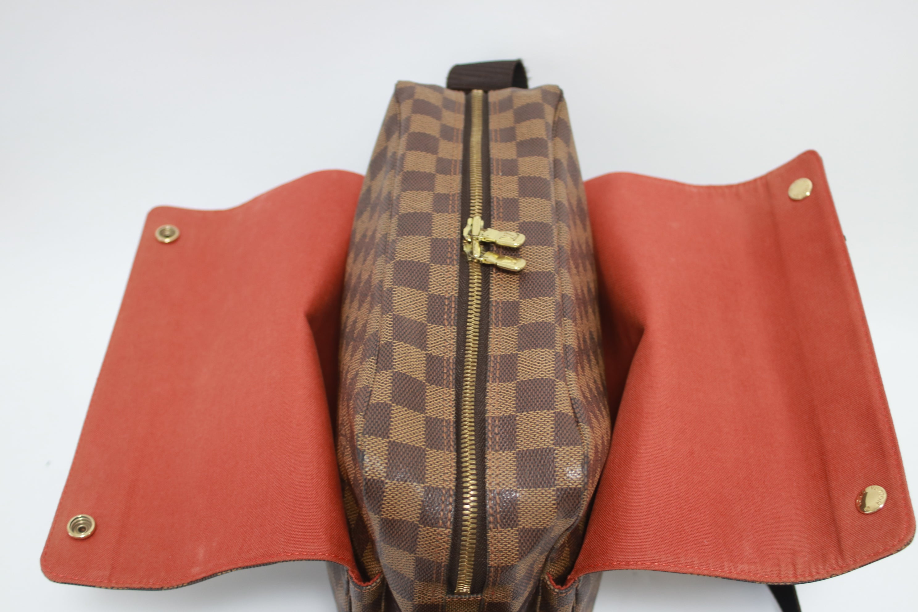 Louis Vuitton Naviglio Damier Ebene Messenger Bag Used