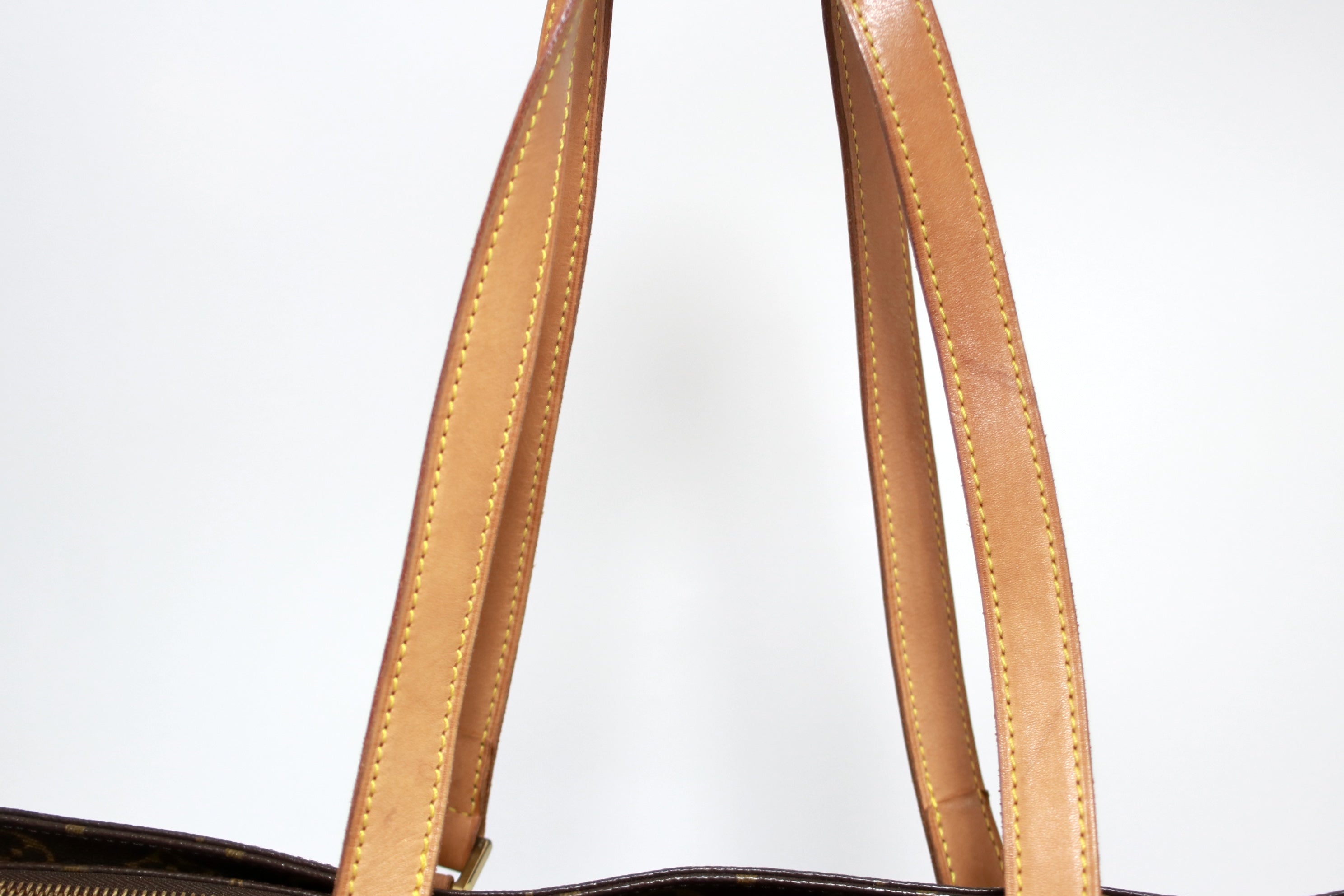 Louis Vuitton Cabas Mezzo Shoulder Tote Bag Used