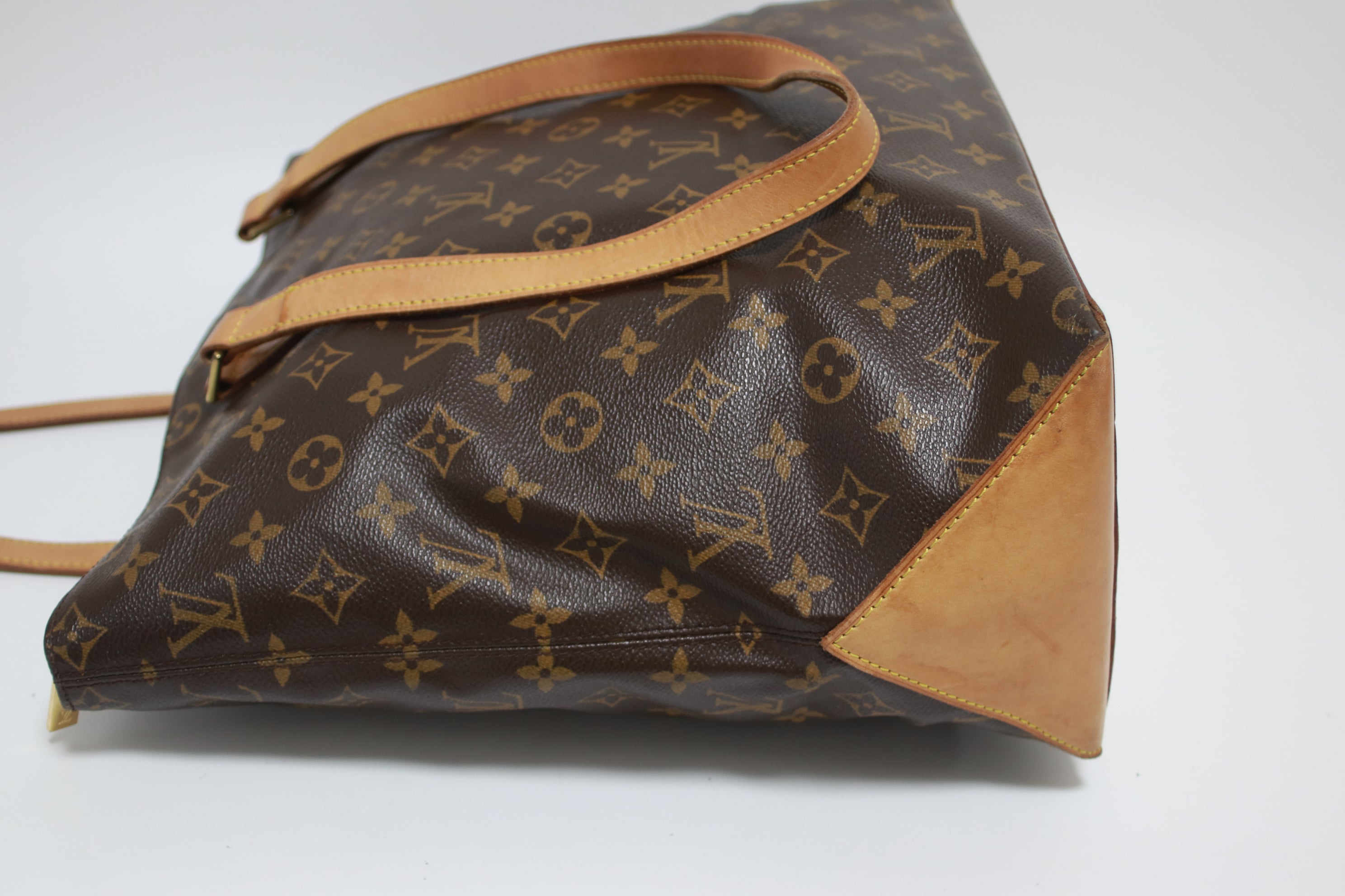 Louis Vuitton Cabas Mezzo Shoulder Tote Bag Used