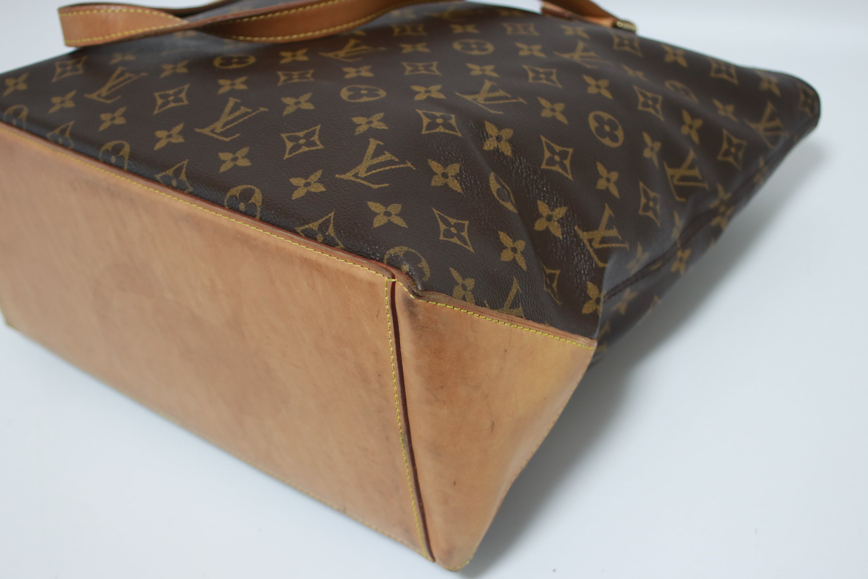 Louis Vuitton Cabas Mezzo Shoulder Tote Bag Used