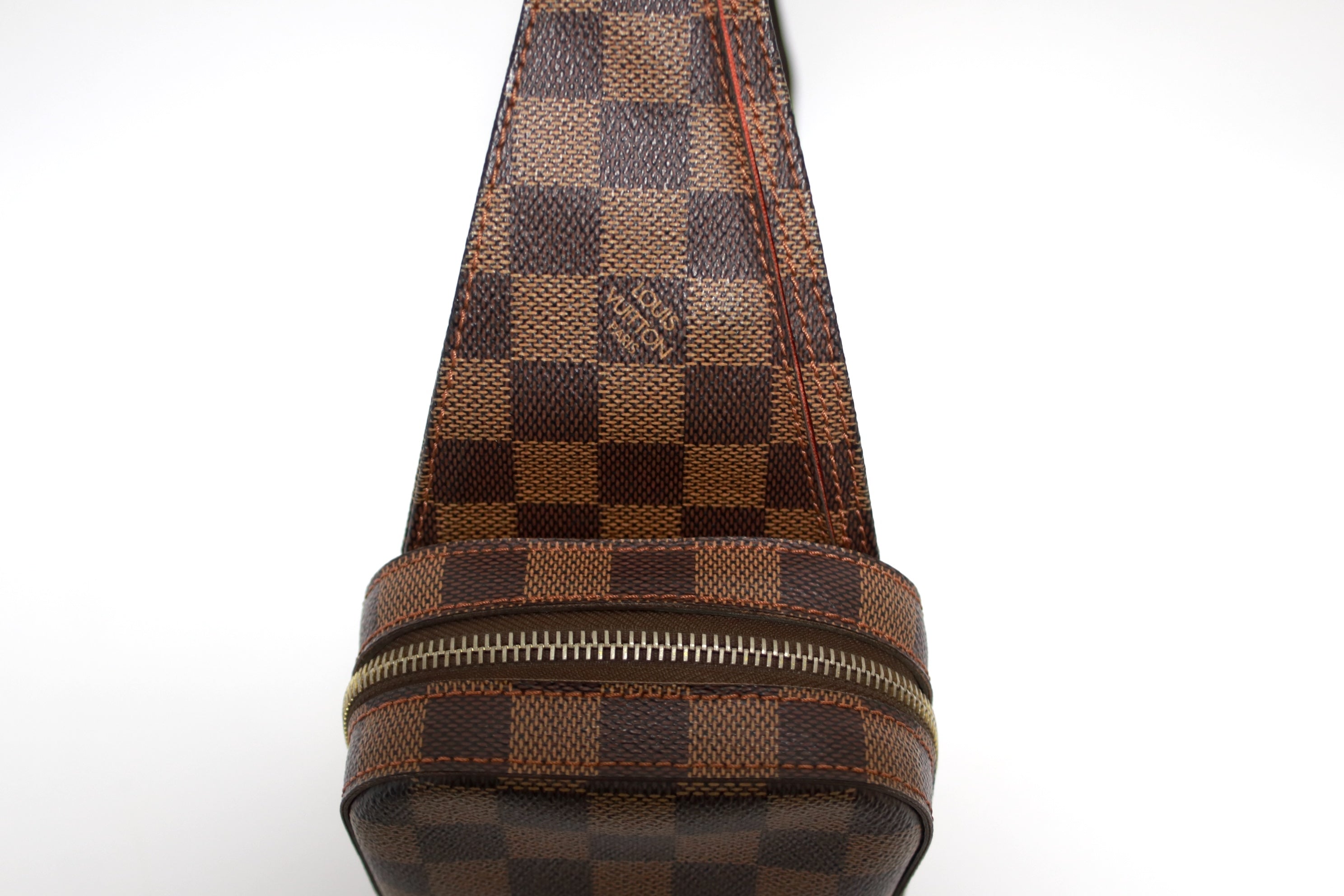 Louis Vuitton Geronimo Damier Ebene Body Bag Used