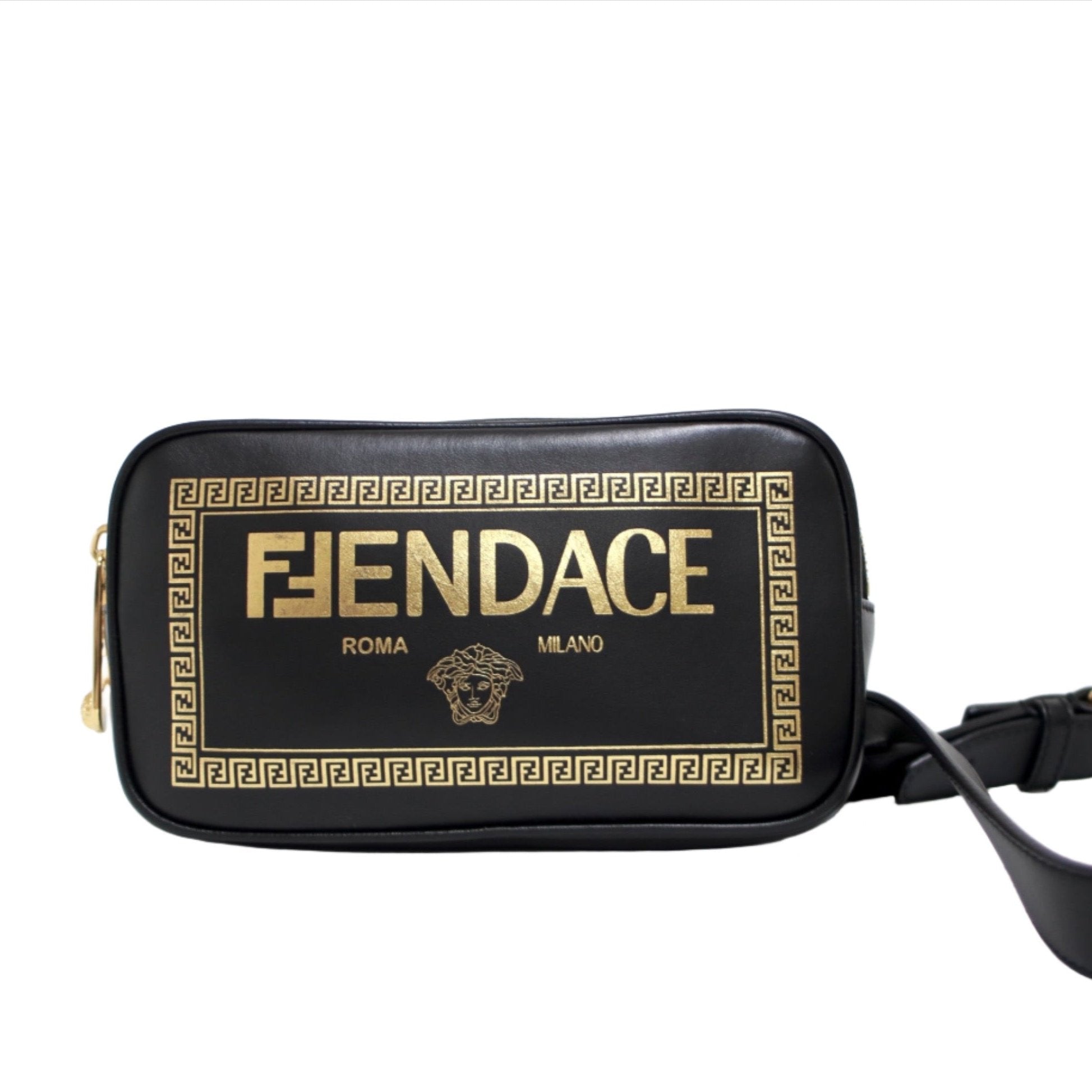 Fendace Fendi and Versace Camera Bag Used