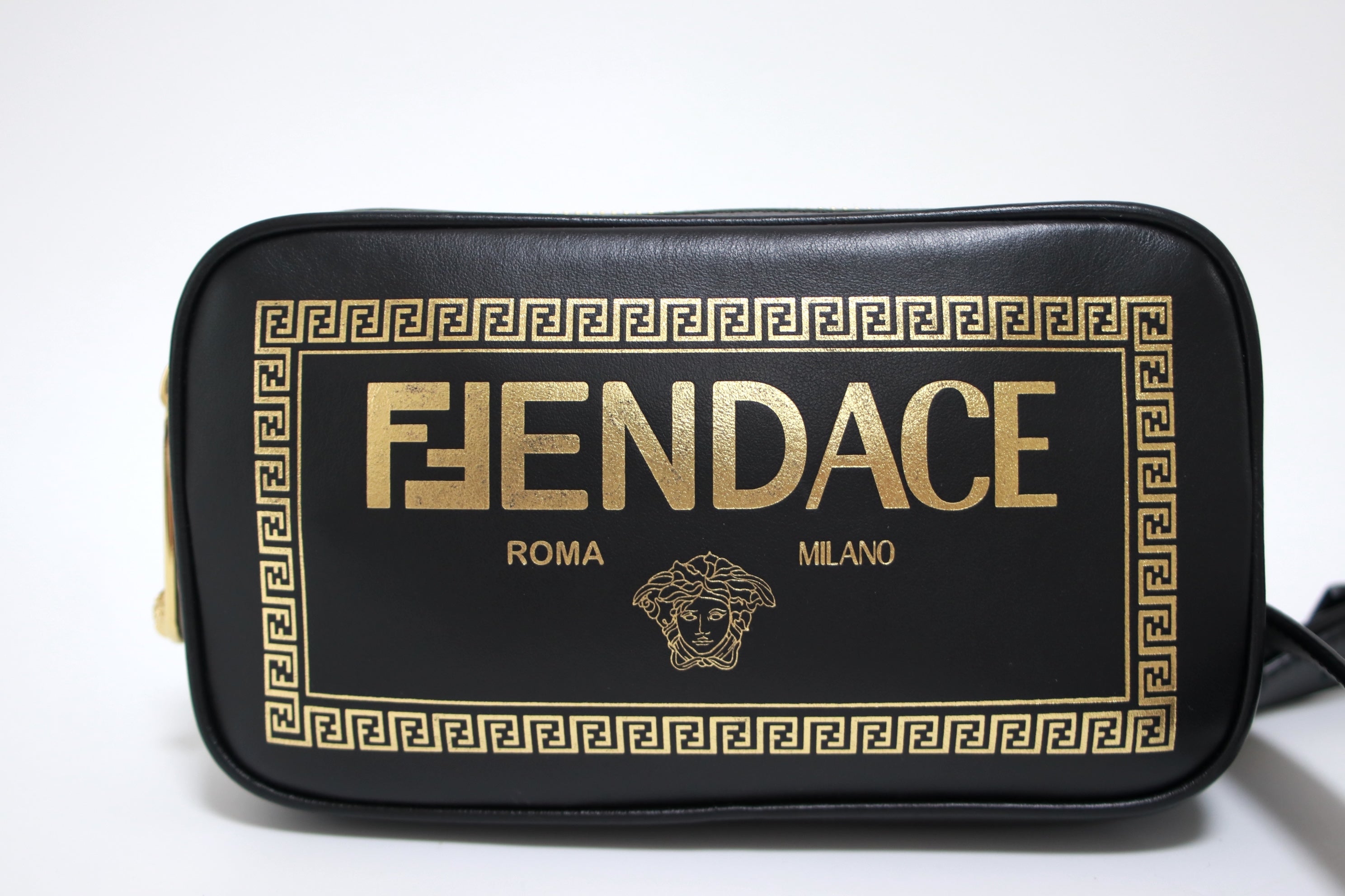 Fendace Fendi and Versace Camera Bag Used