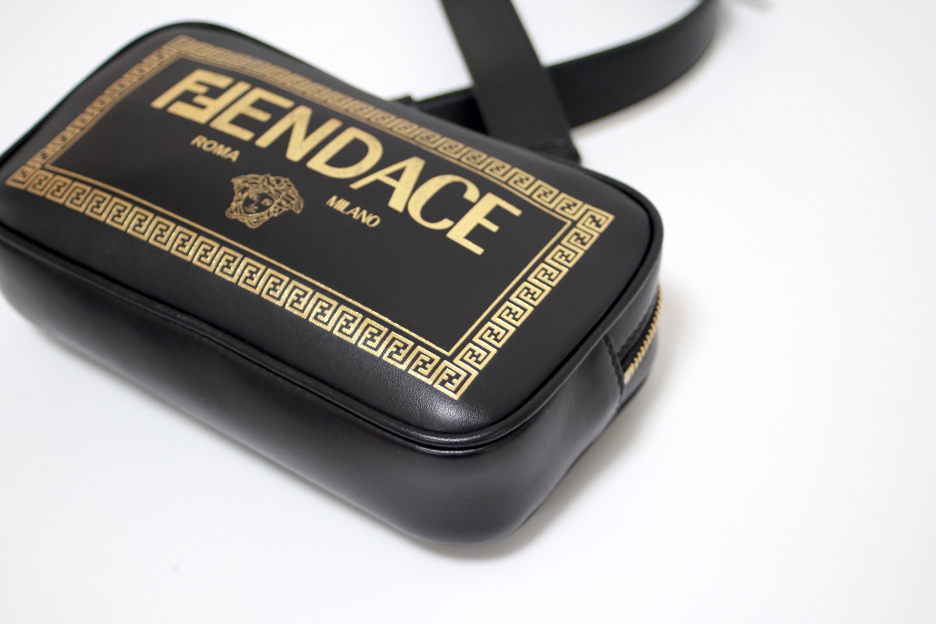 Fendace Fendi and Versace Camera Bag Used