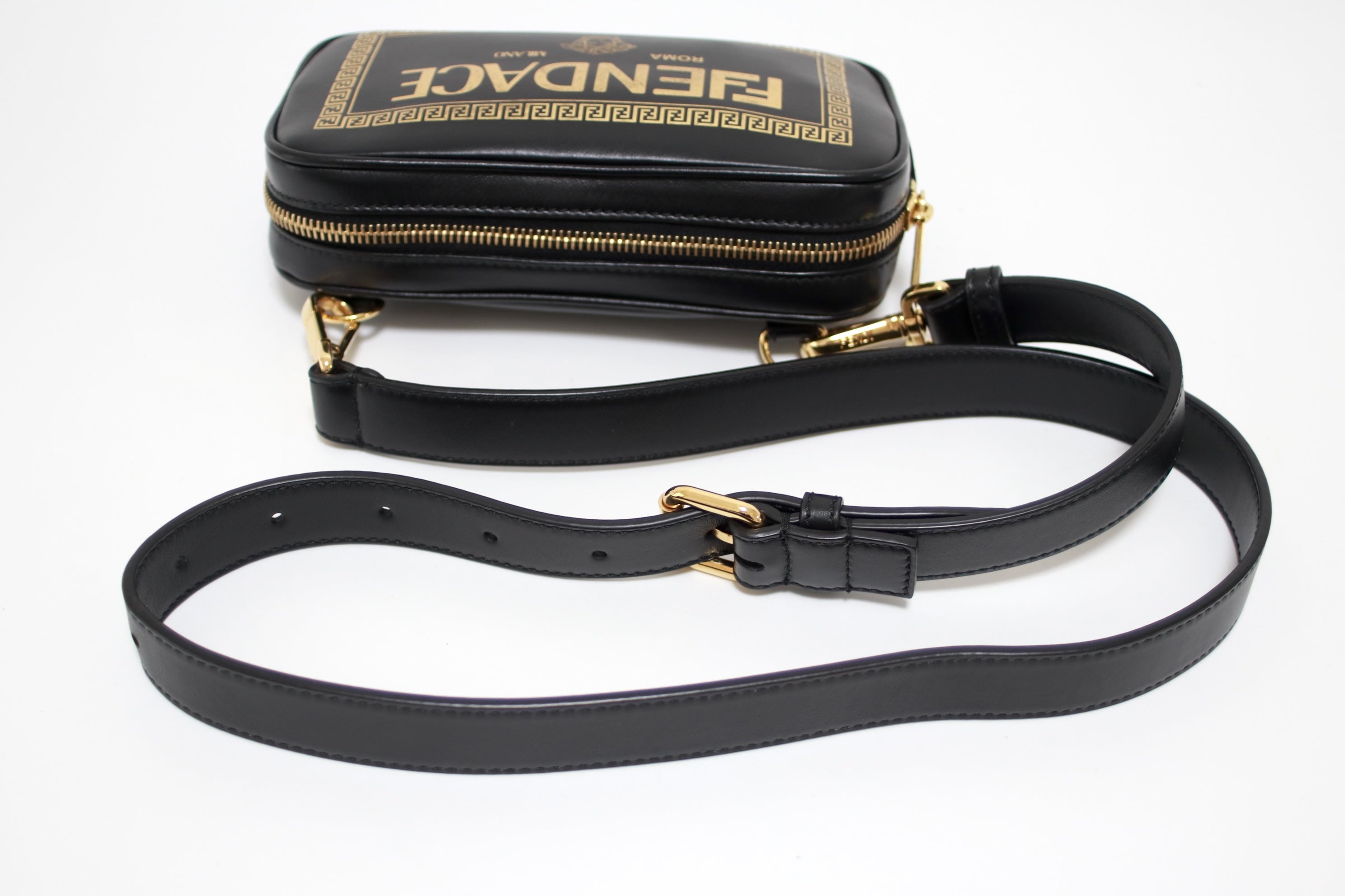 Fendace Fendi and Versace Camera Bag Used