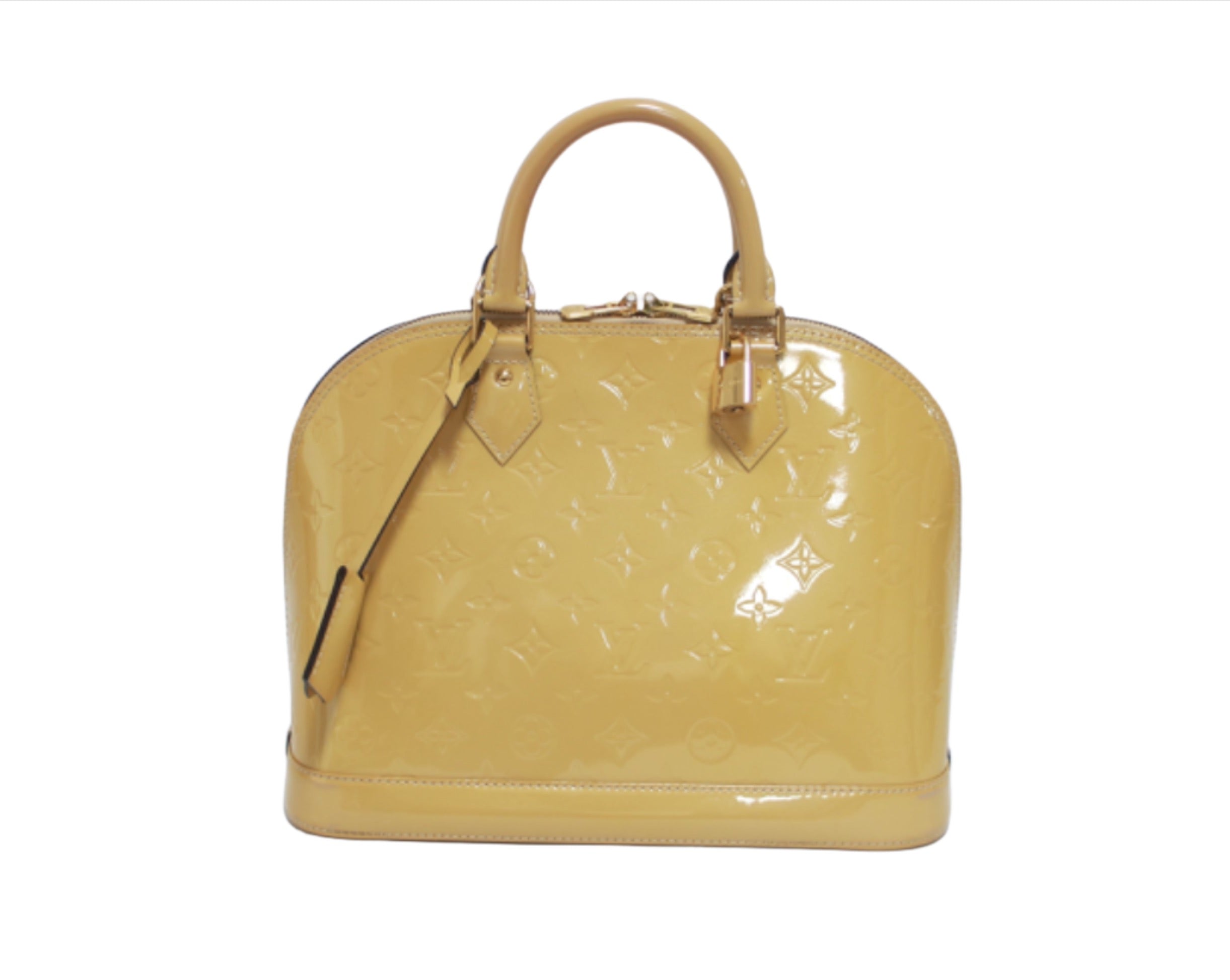Louis Vuitton Alma PM Vernis Patent Handbag (8283)