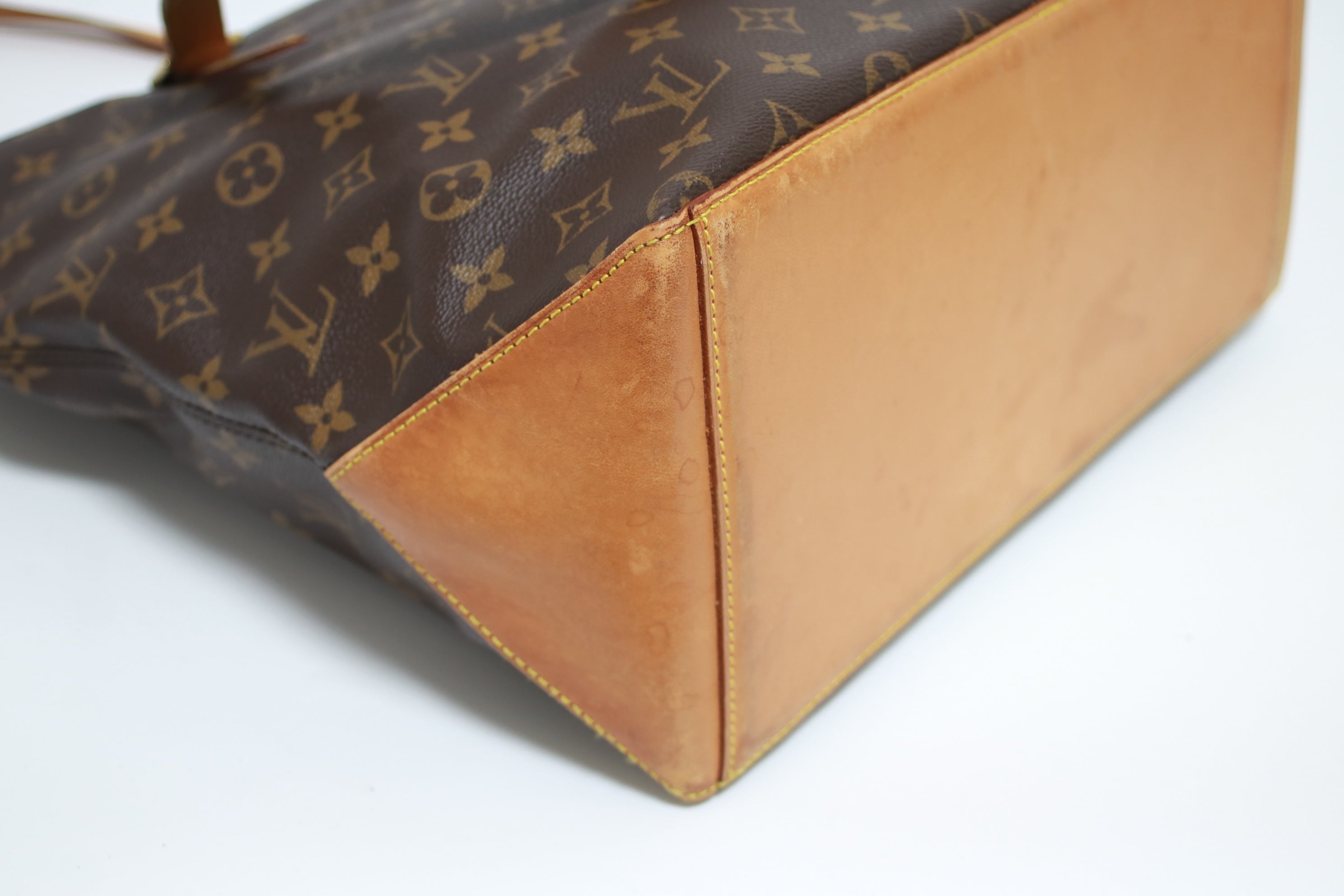 Louis Vuitton Cabas Mezzo Shoulder Tote Bag Used