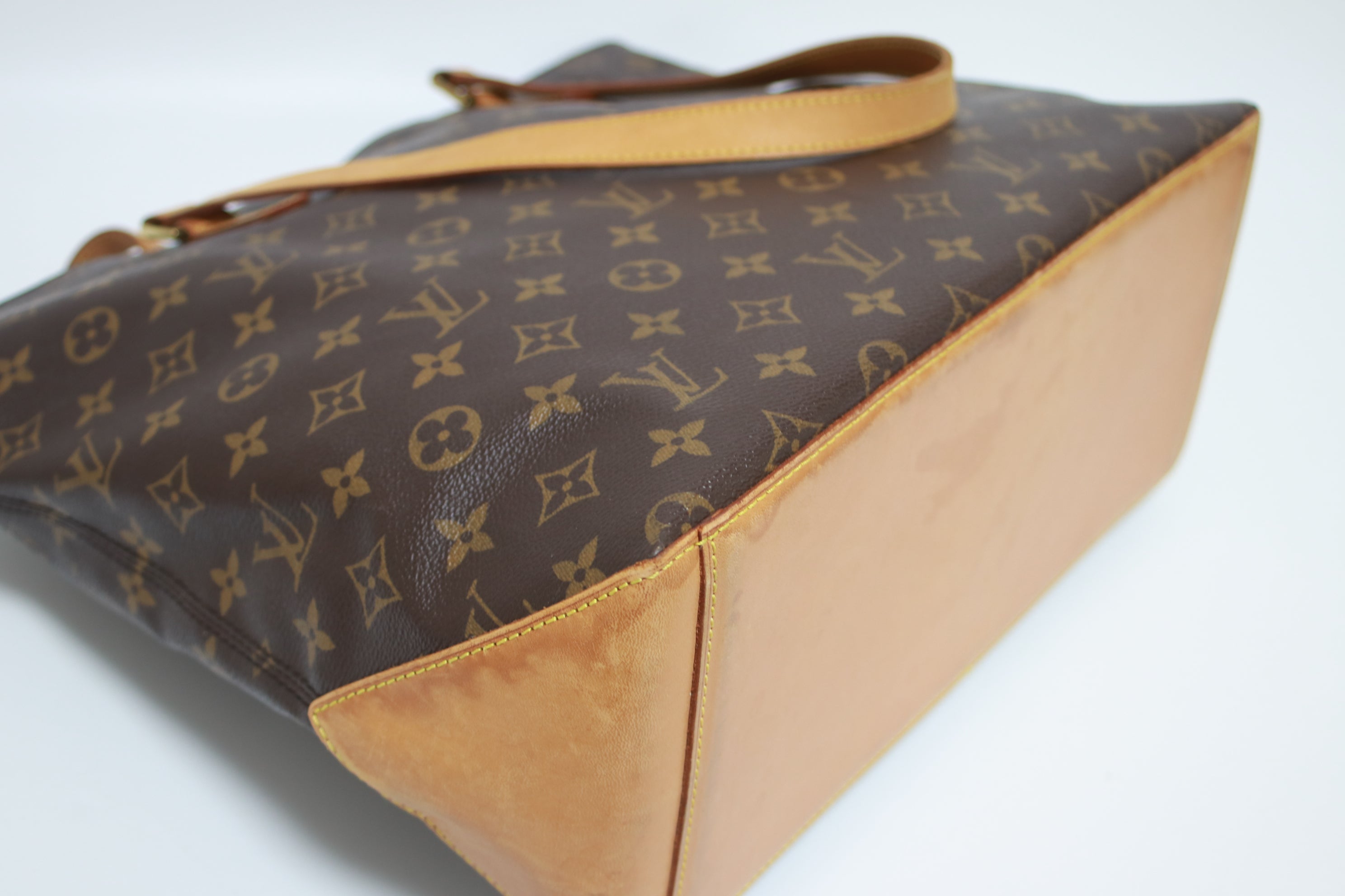 Louis Vuitton Cabas Mezzo Shoulder Tote Bag Used