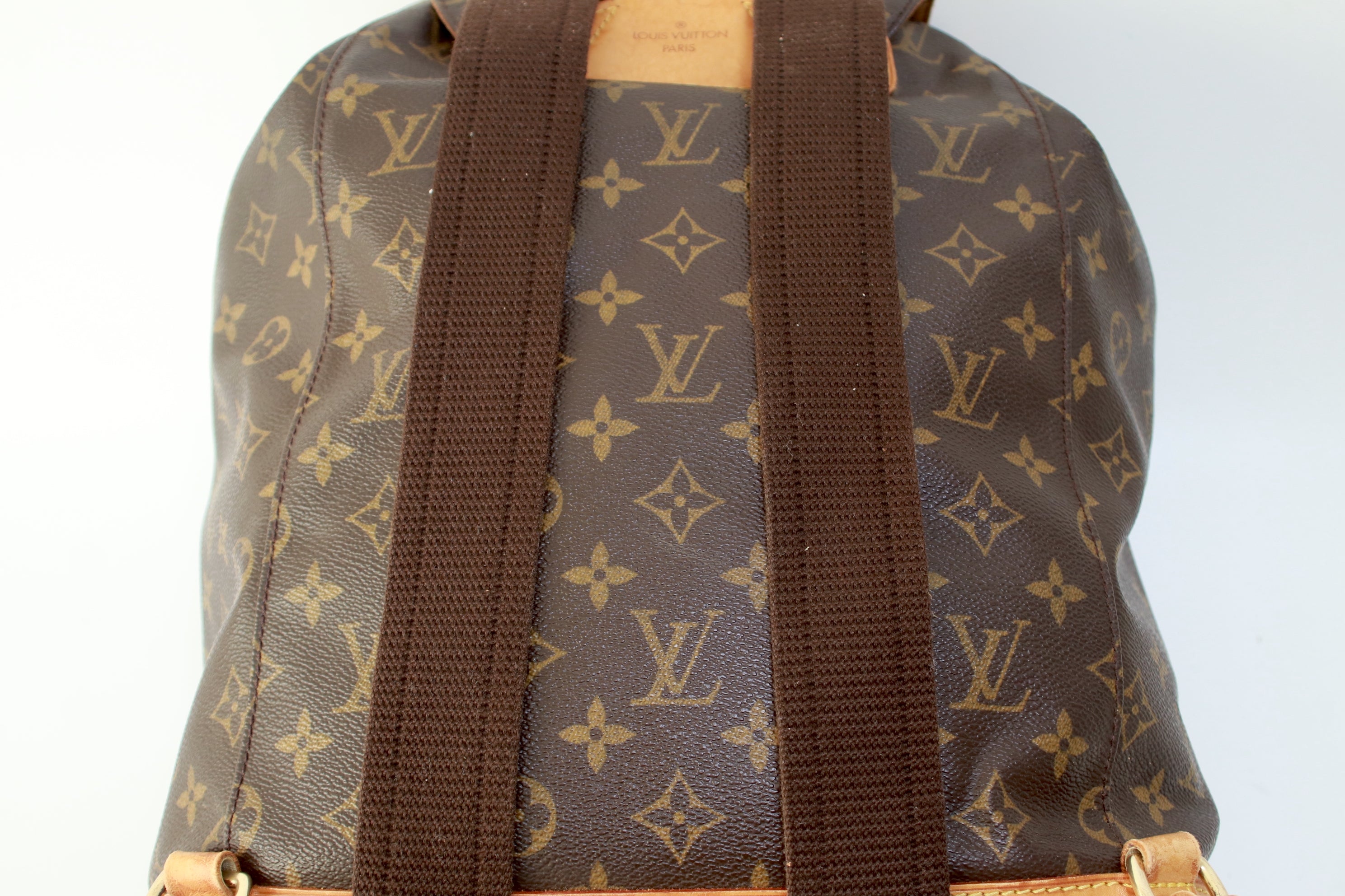 Louis Vuitton Montsouris GM Backpack Used (6838)