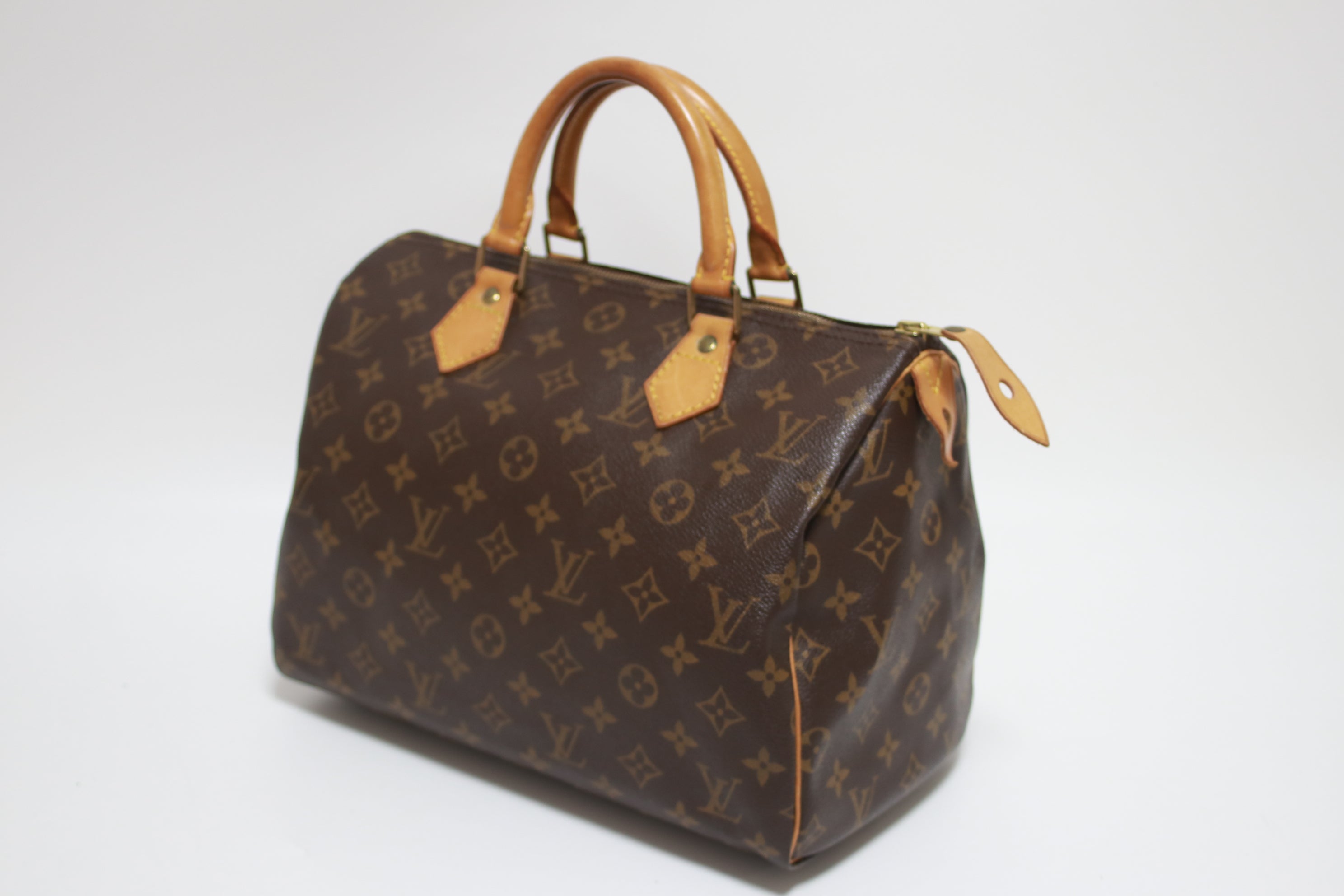 Louis Vuitton Speedy 30 Handbag Used (8255)