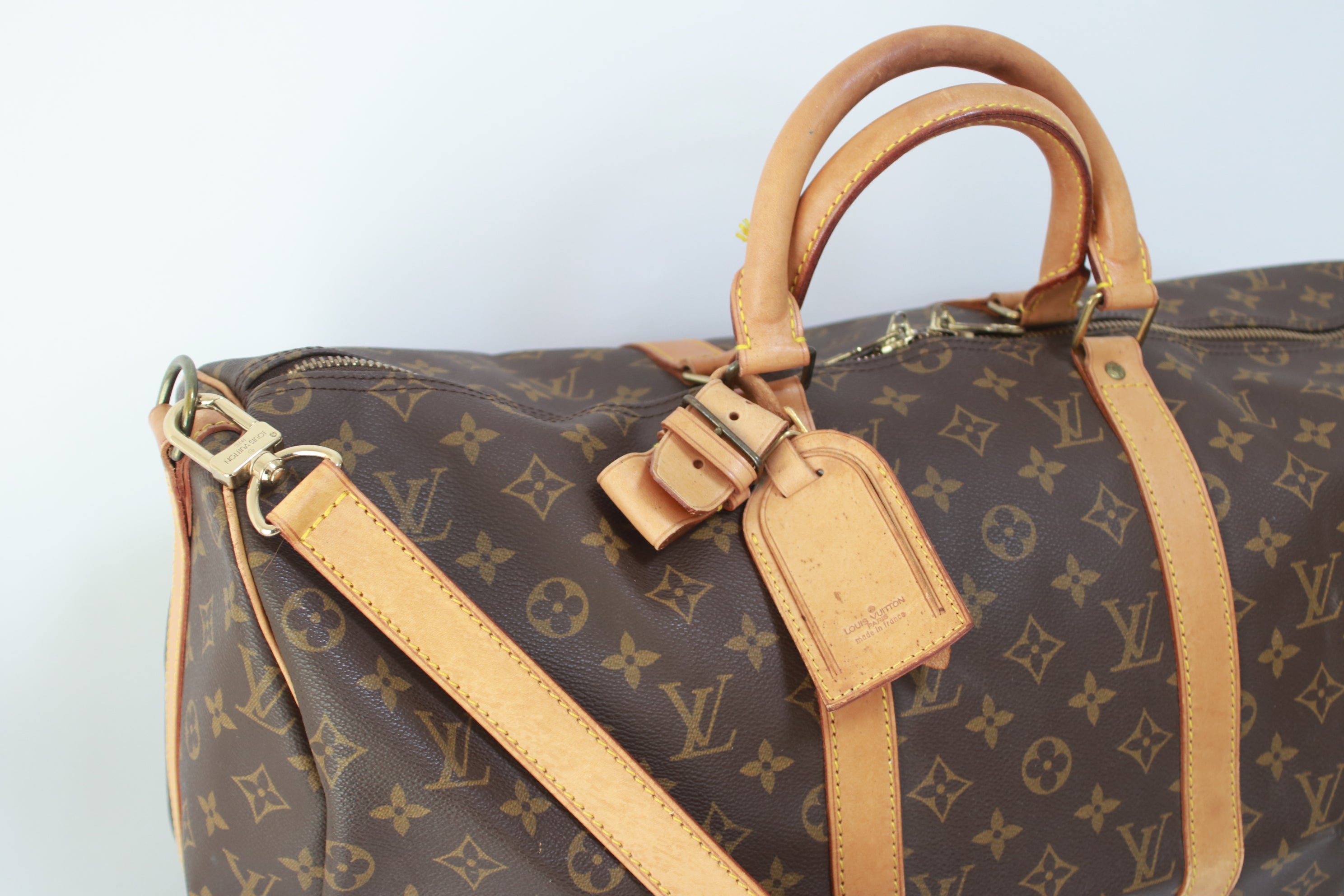 Louis Vuitton Keepall 50 Bandouliere Used (6101)