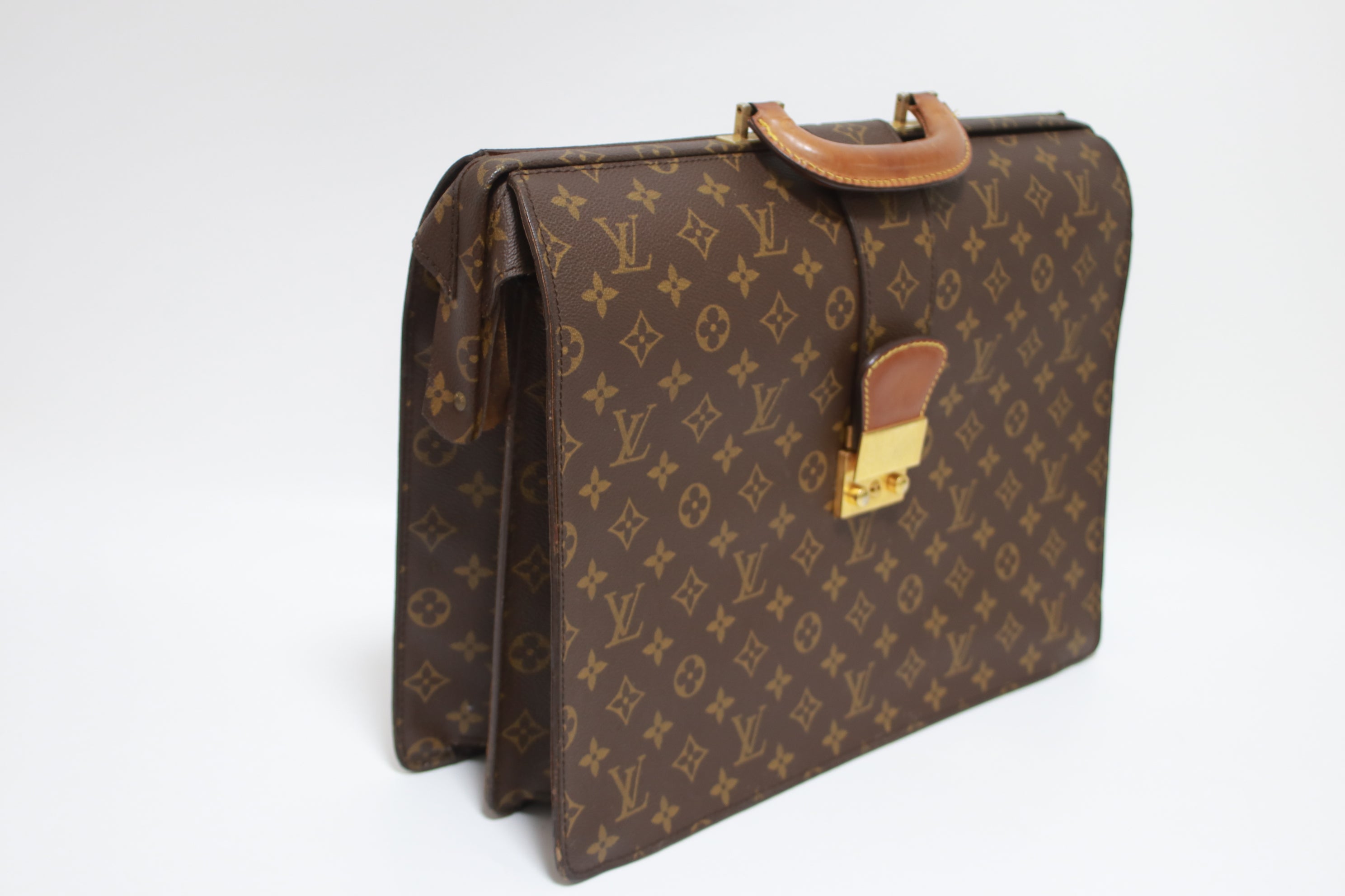 Louis Vuitton Serviette Briefcase Vintage Used