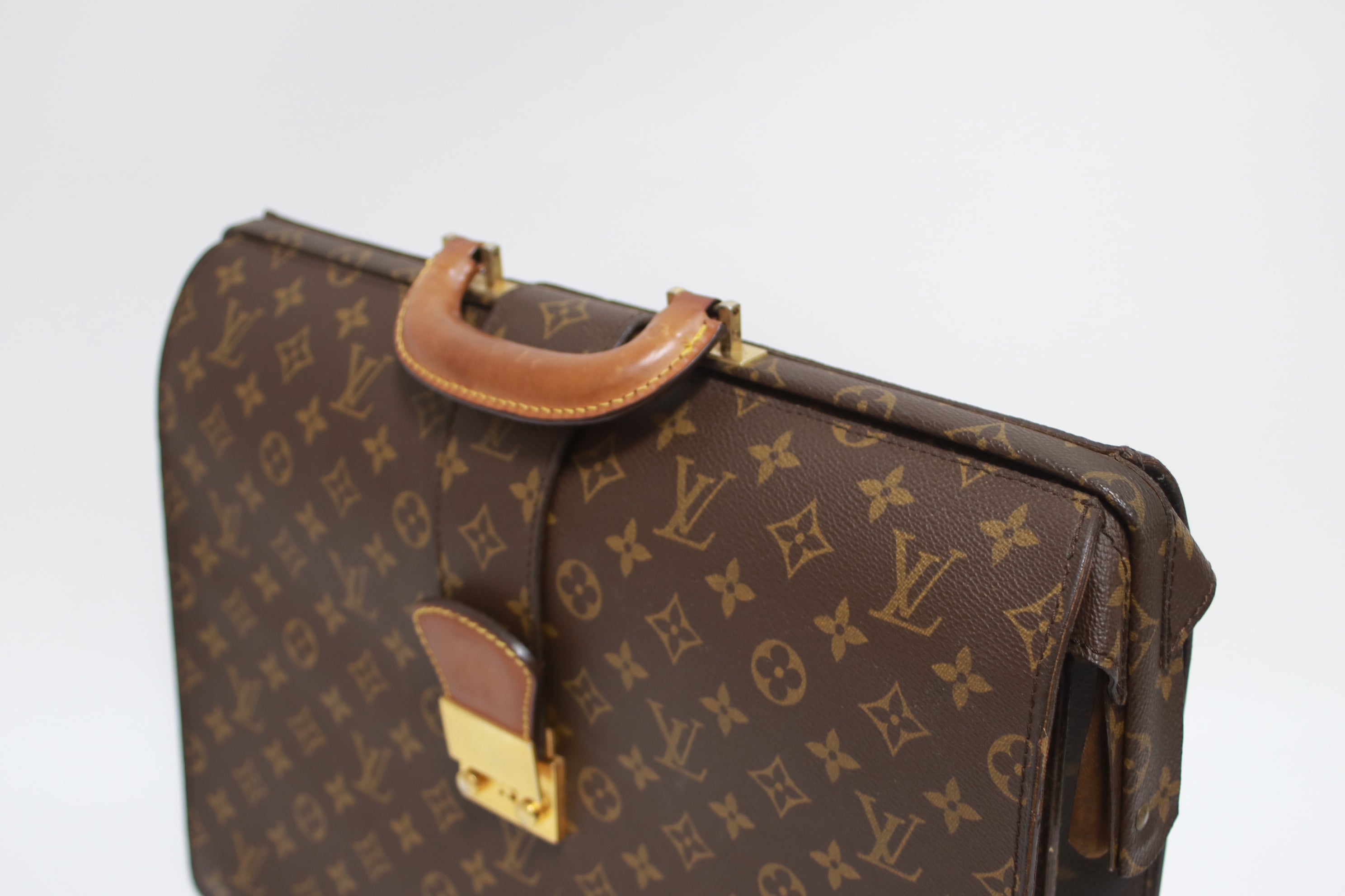 Louis Vuitton Serviette Briefcase Vintage Used