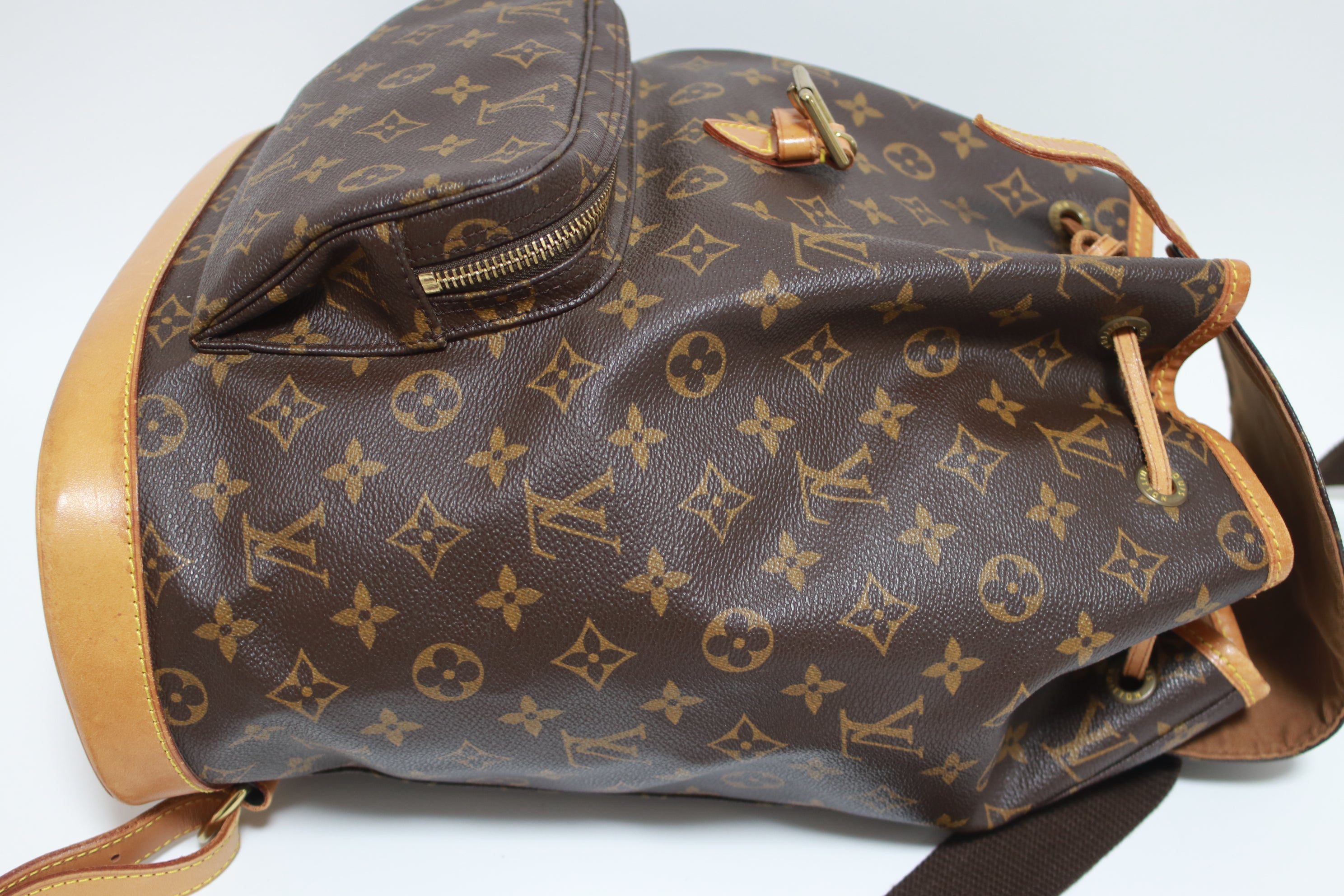 Louis Vuitton Montsouris GM Backpack Used