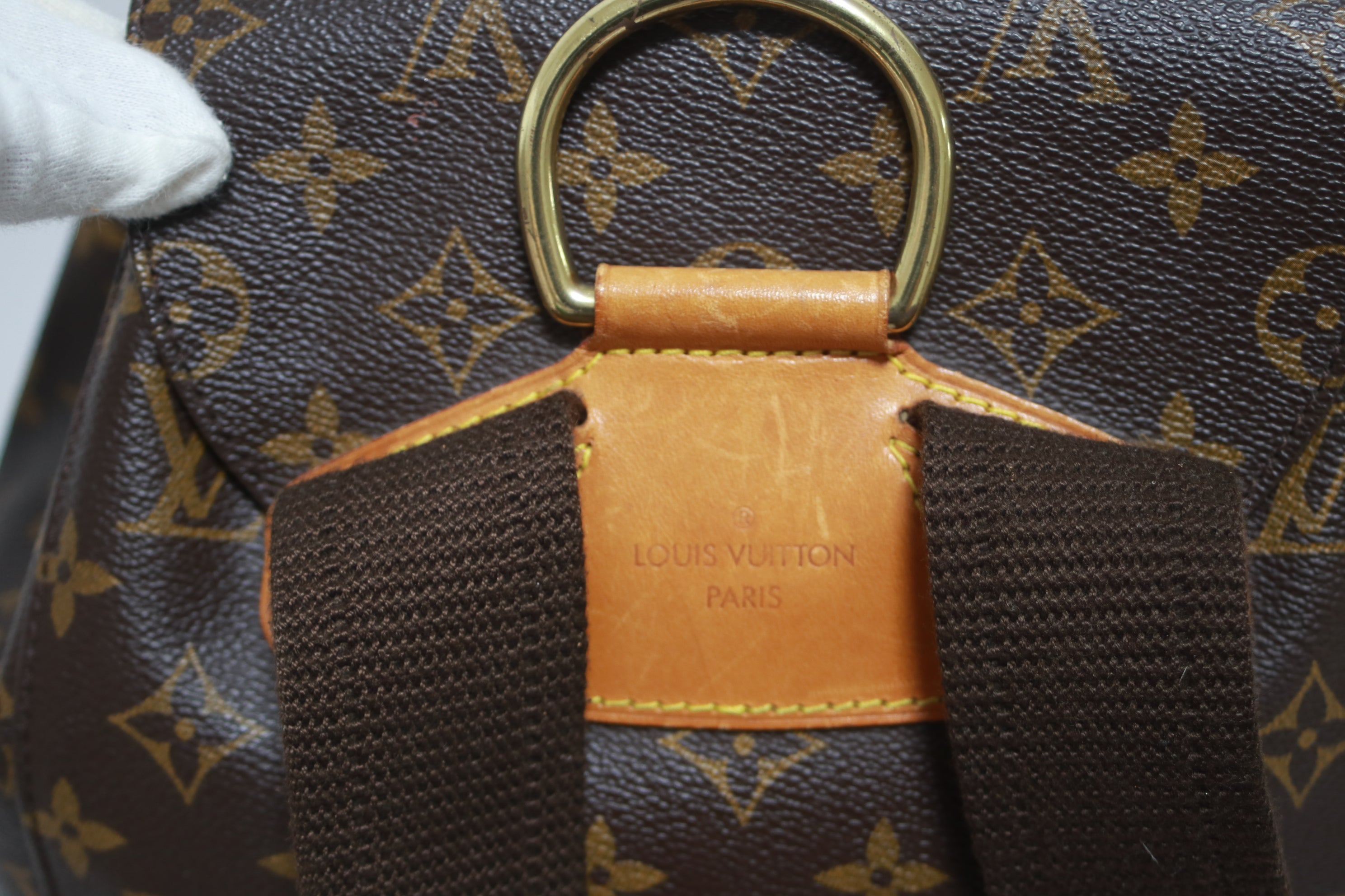 Louis Vuitton Montsouris GM Backpack Used