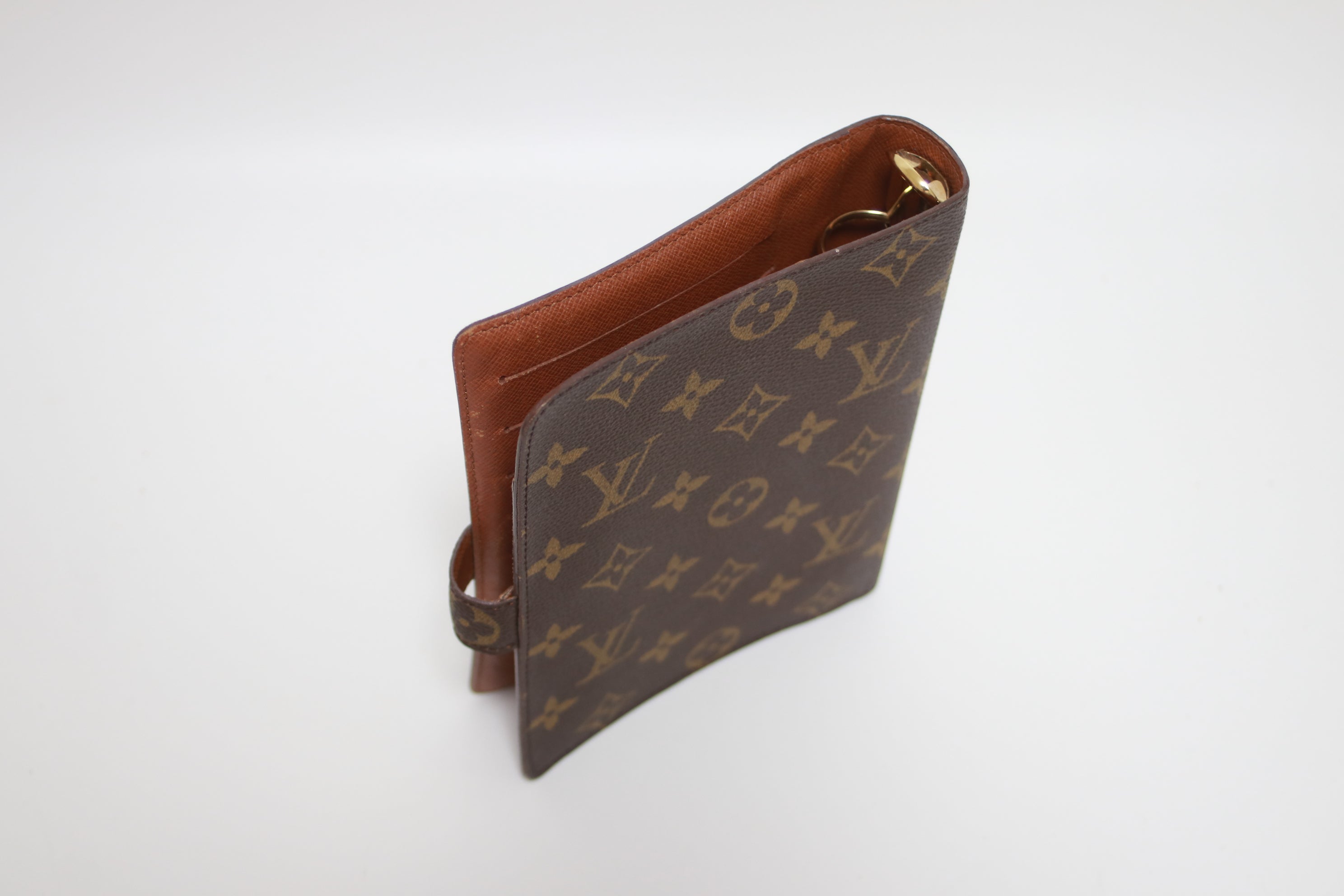 Louis Vuitton Agenda MM Cover Monogram Used (8254)