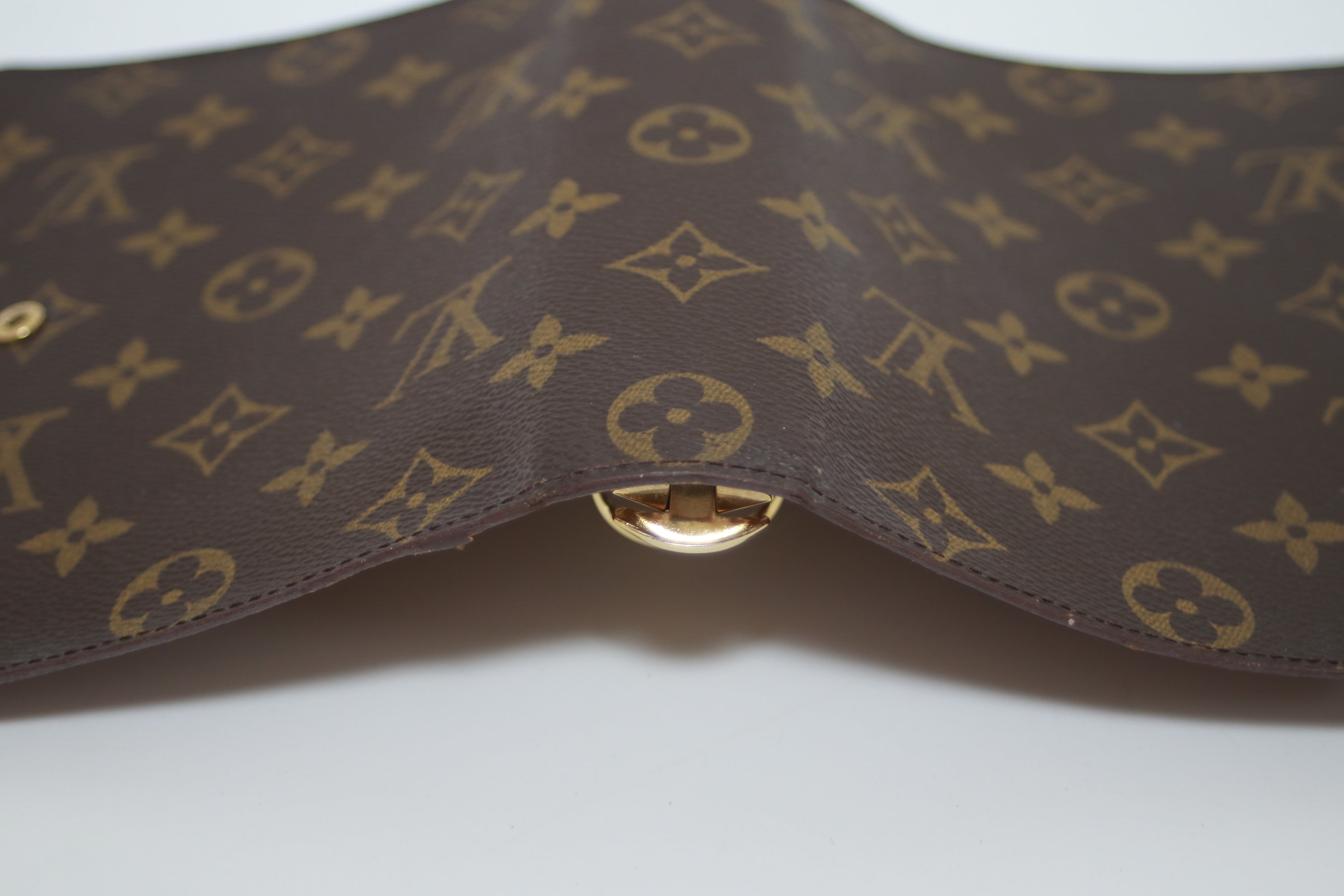 Louis Vuitton Agenda MM Cover Monogram Used (8254)