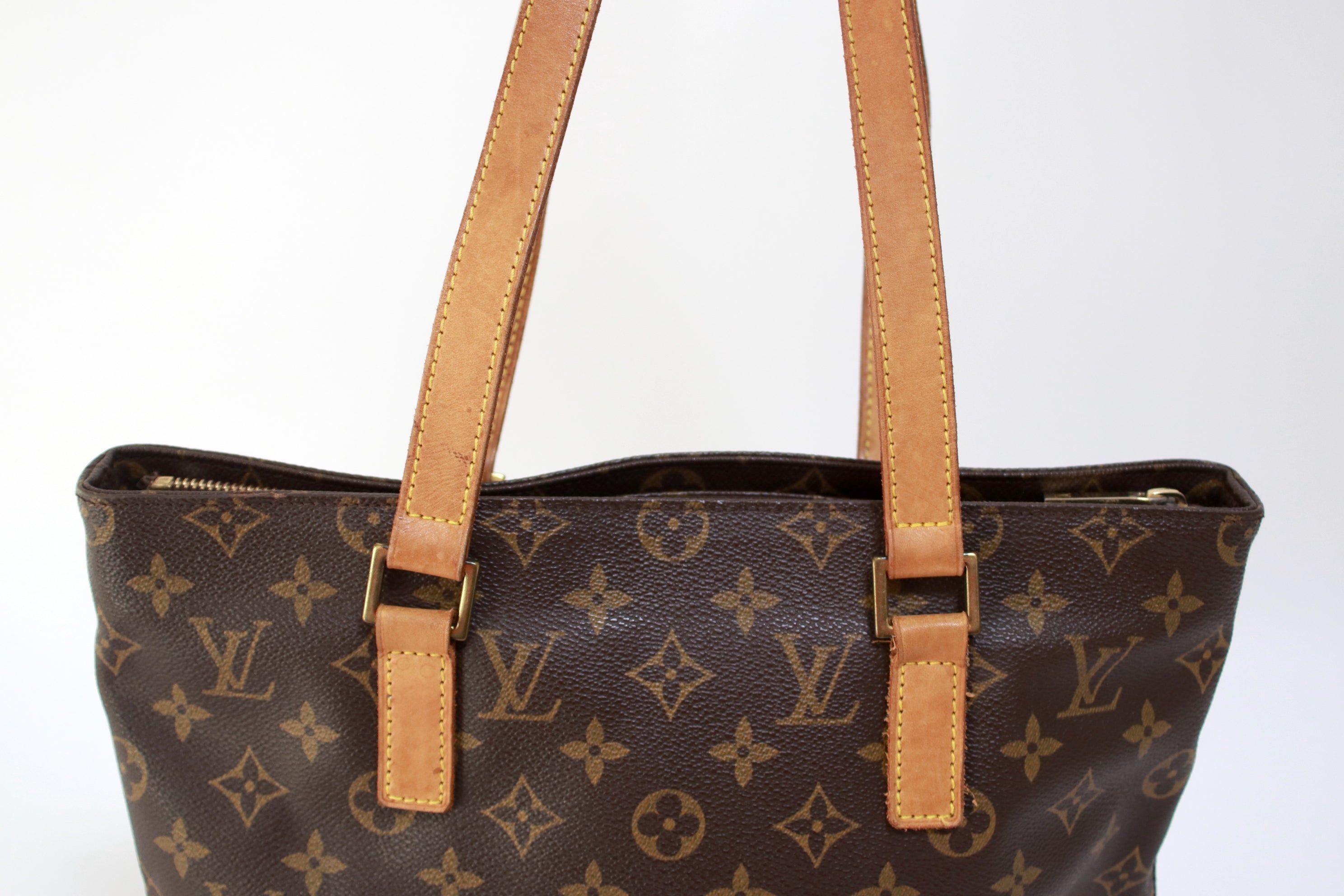 Louis Vuitton Cabas Piano Shoulder Bag Used (7243)