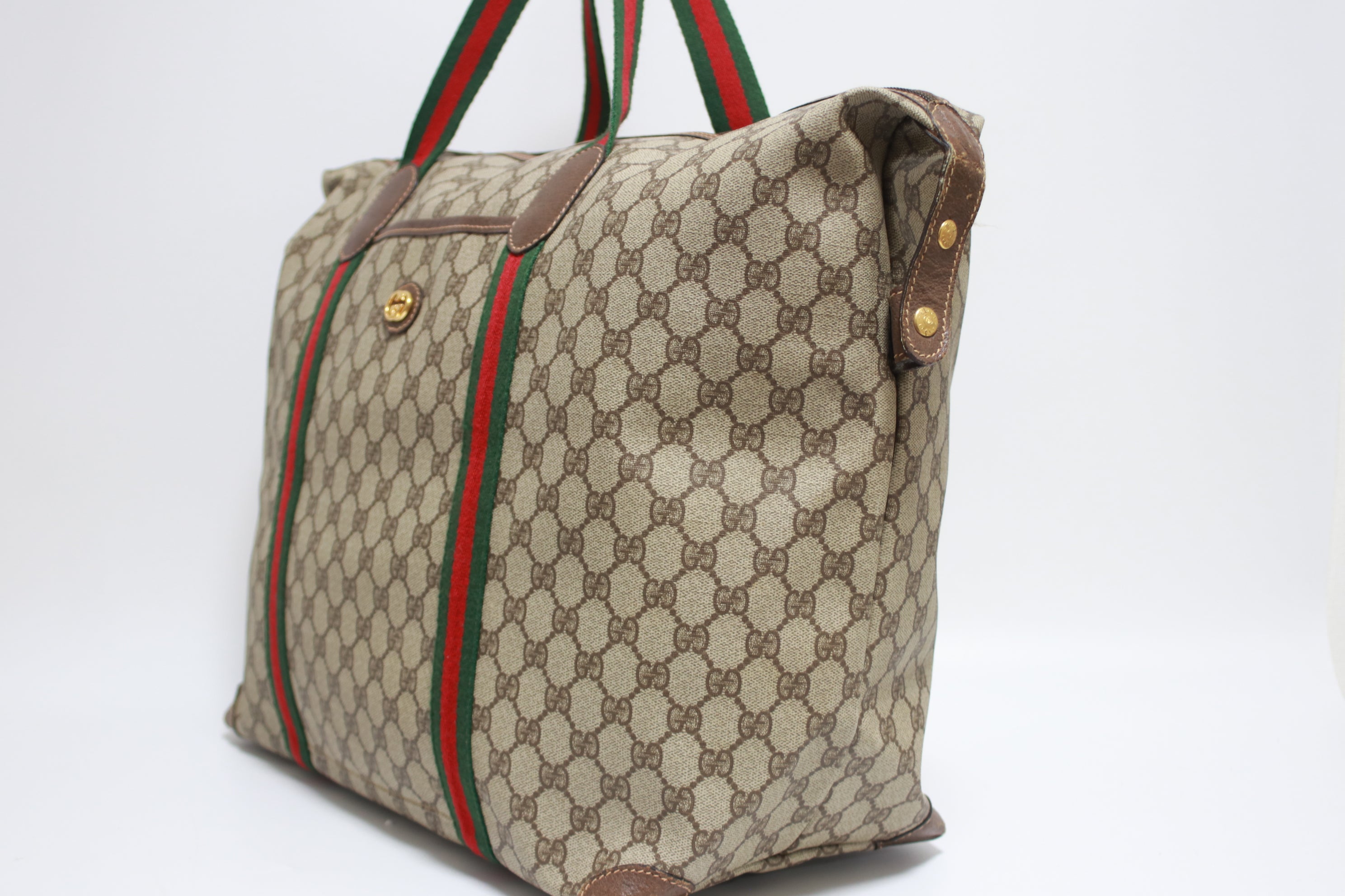 Gucci Vintage Sheryline Shoulder Tote Bag Used (7146)