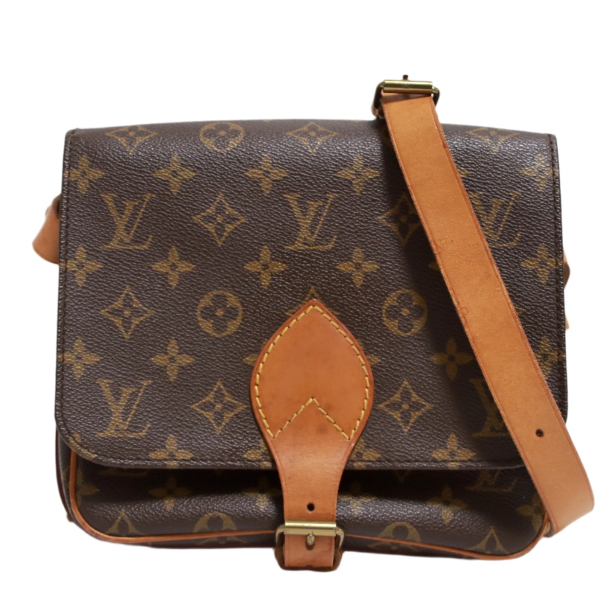 Louis Vuitton Cartouchiere MM Shoulder Bag Used