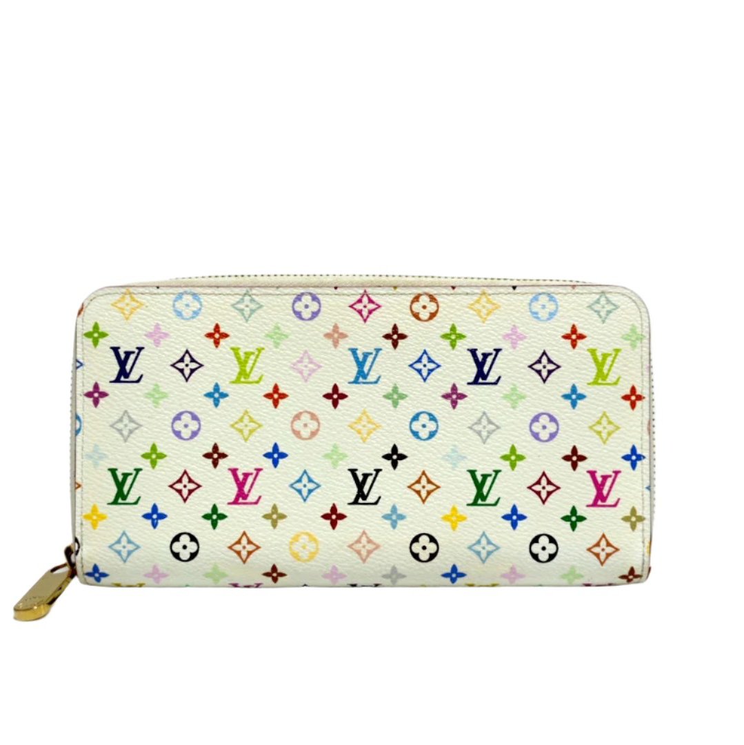 Louis Vuitton Multicolore Zippy Long Wallet Used (8896)