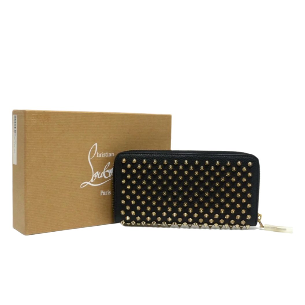 Christian Louboutin Panettone Zippy Long Wallet Used (8726)