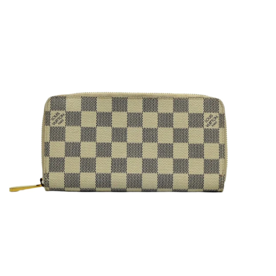 Louis Vuitton Zippy Long Wallet Damier Azur