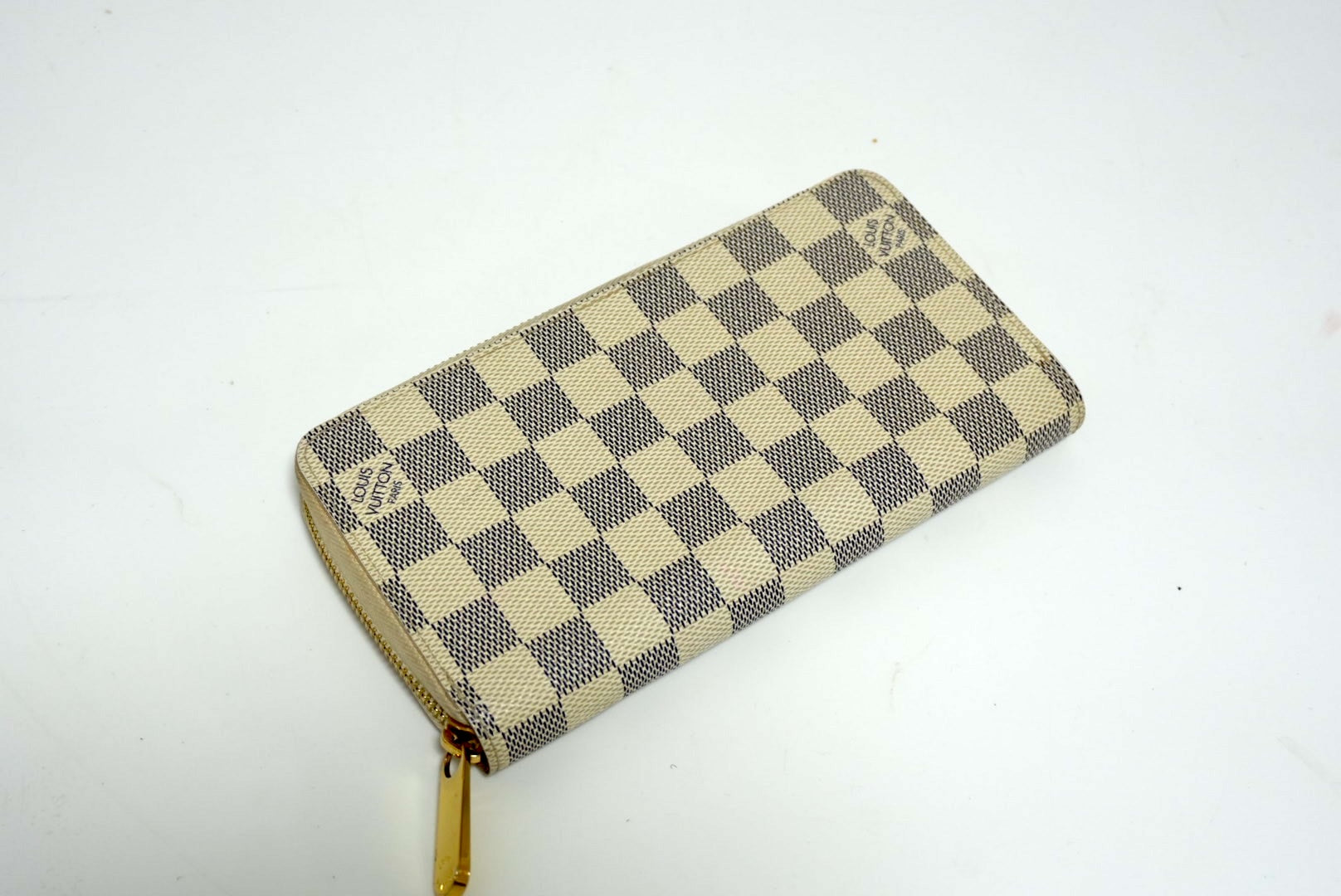 Louis Vuitton Zippy Long Wallet Damier Azur