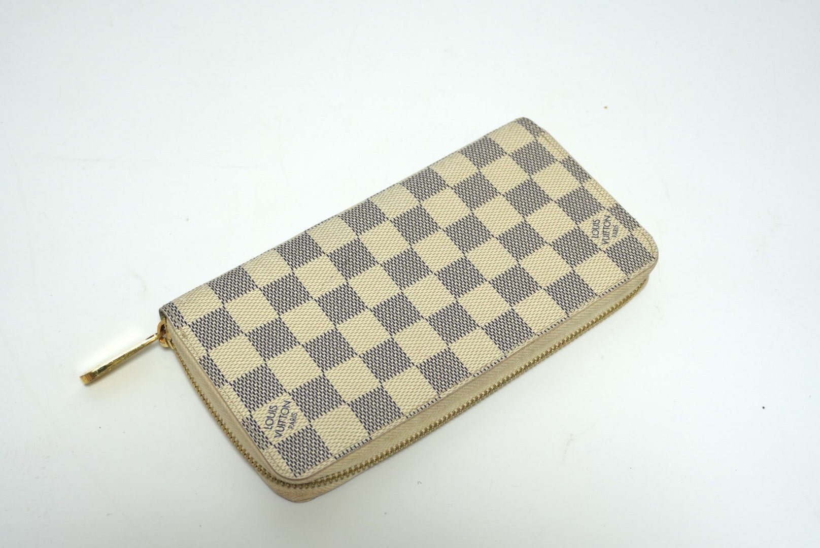 Louis Vuitton Zippy Long Wallet Damier Azur