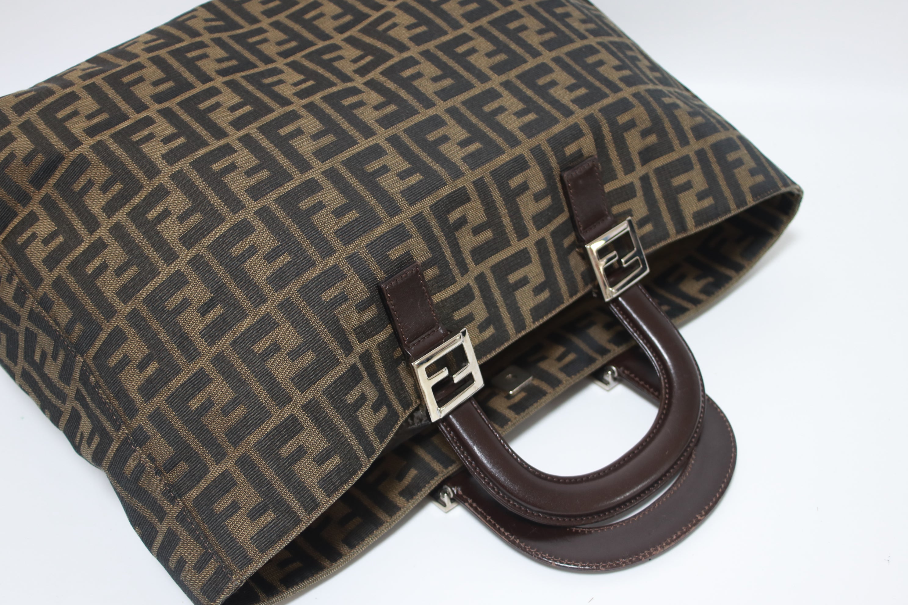 Fendi Zucca Tote Bag Used