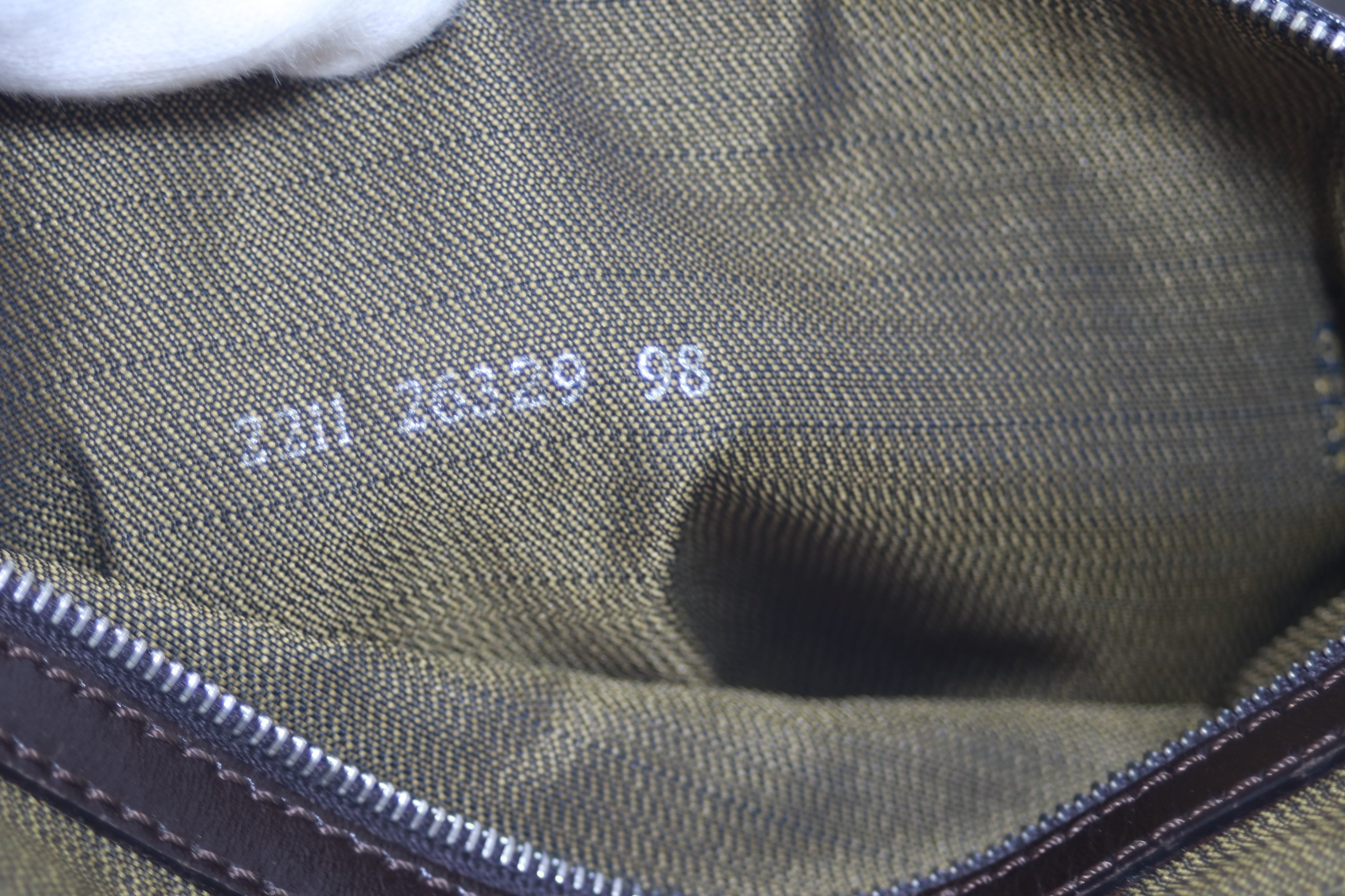 Fendi Zucca Tote Bag Used (8345)