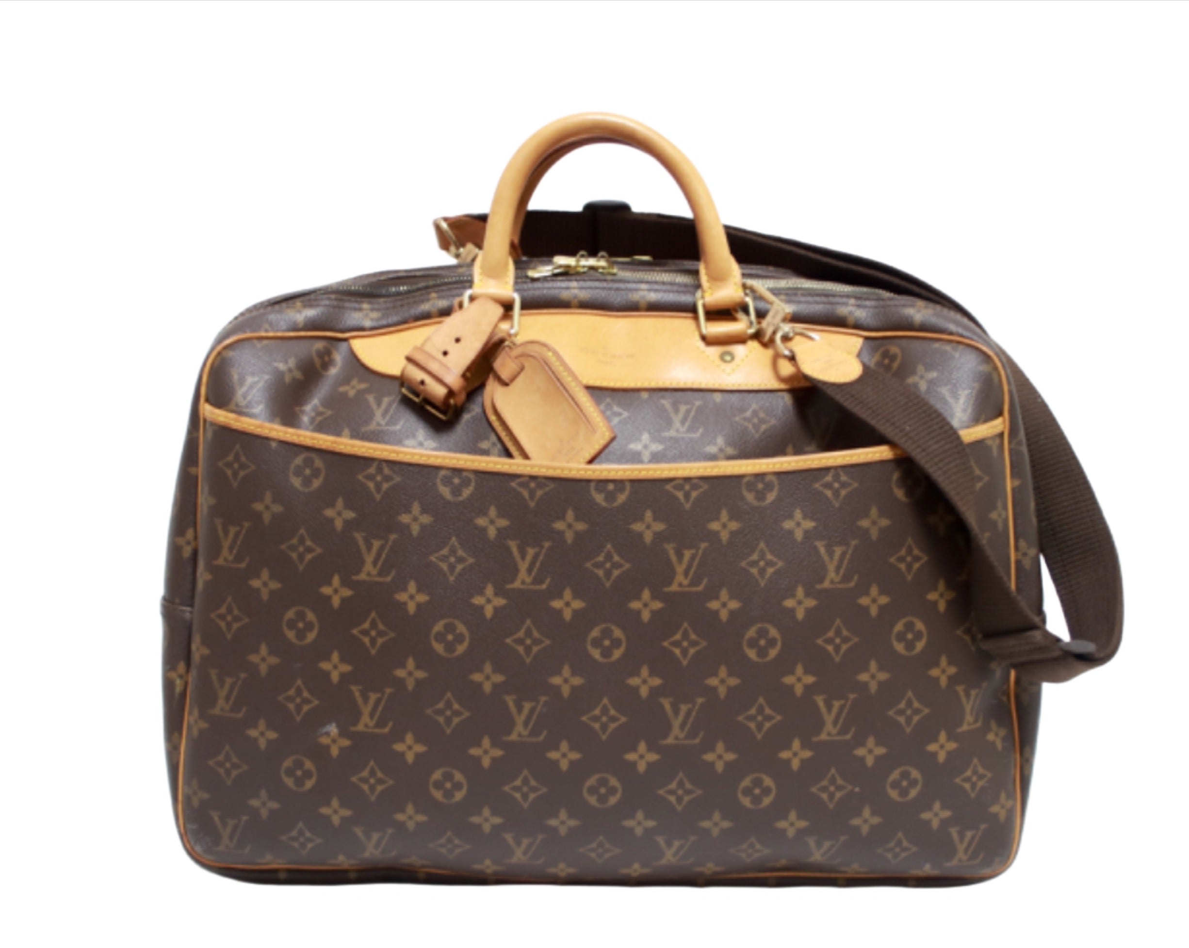Louis Vuitton Alize Travel Bag Used (8343)