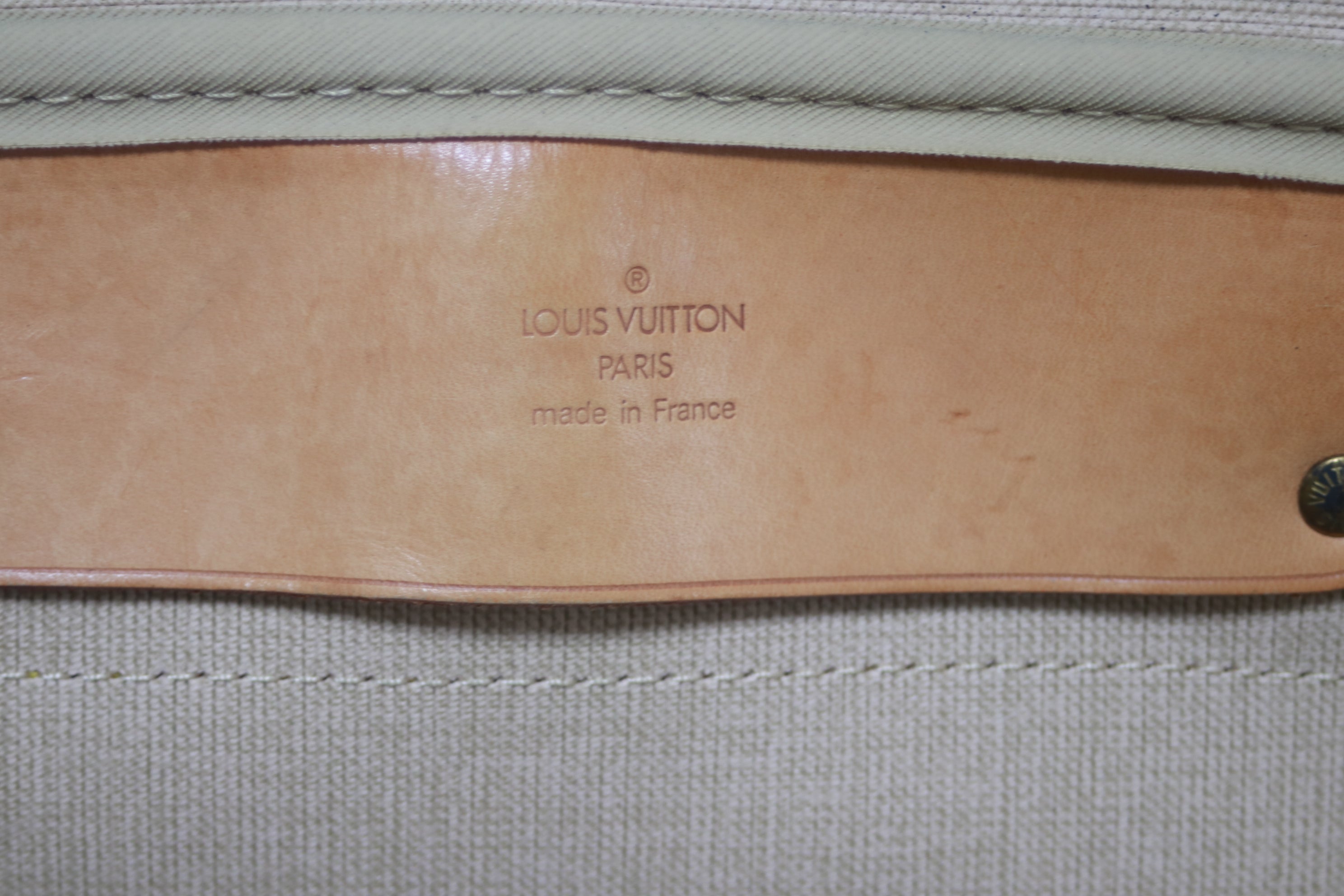 Louis Vuitton Alize Travel Bag Used (8343)