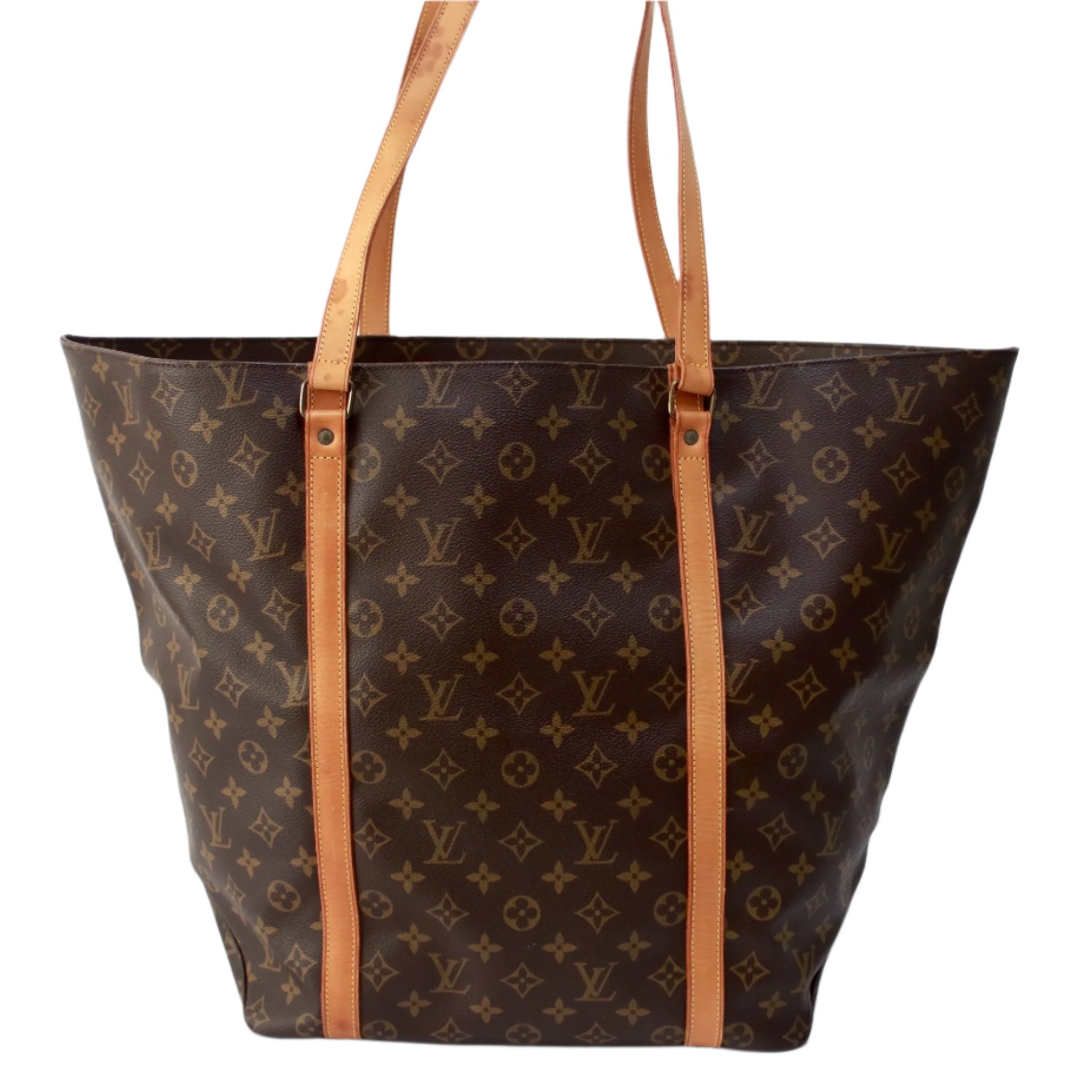 Louis Vuitton Sac Shopping GM Shoulder Tote Bag Used