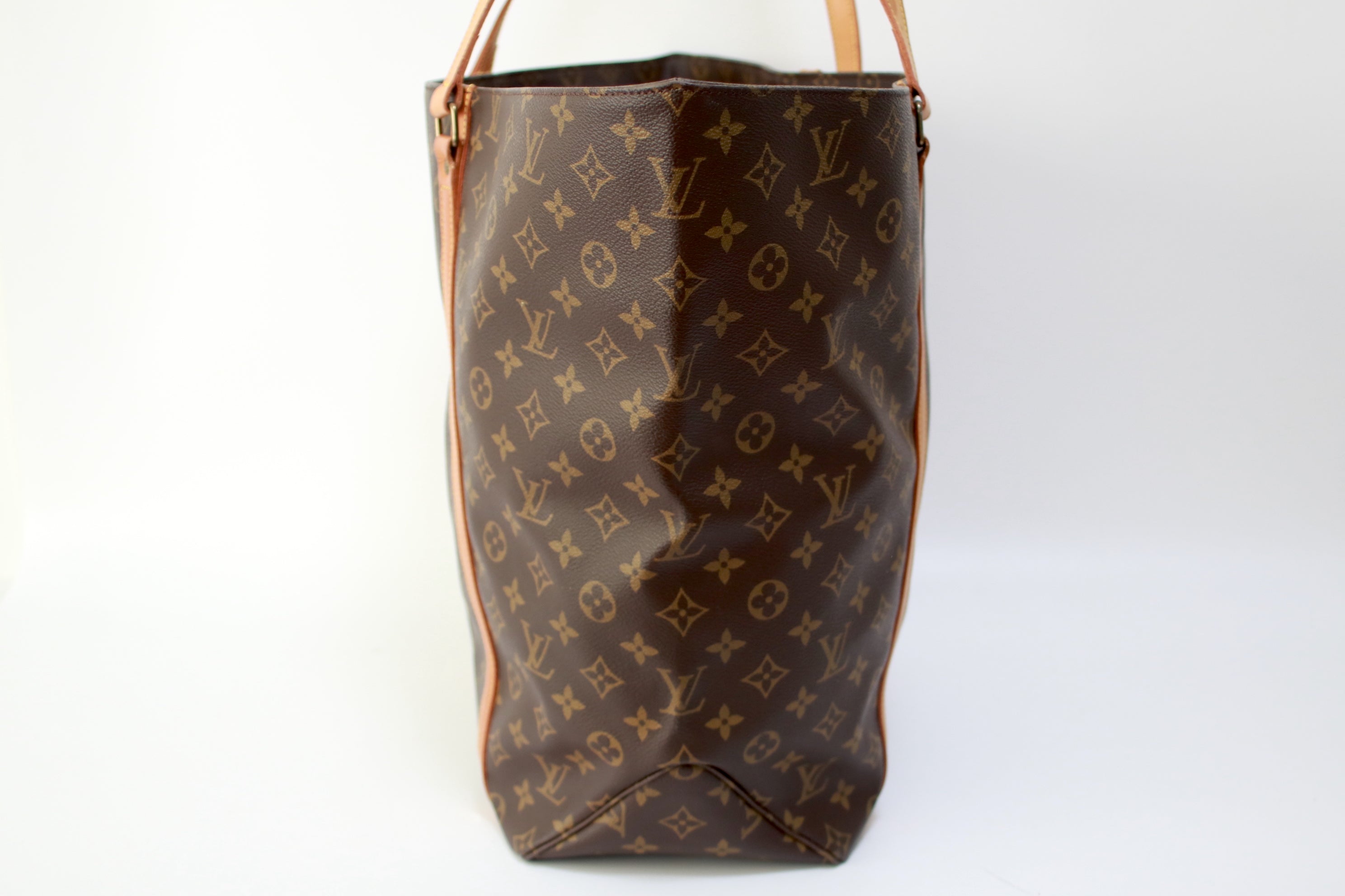 Louis Vuitton Sac Shopping GM Shoulder Tote Bag Used (7314)