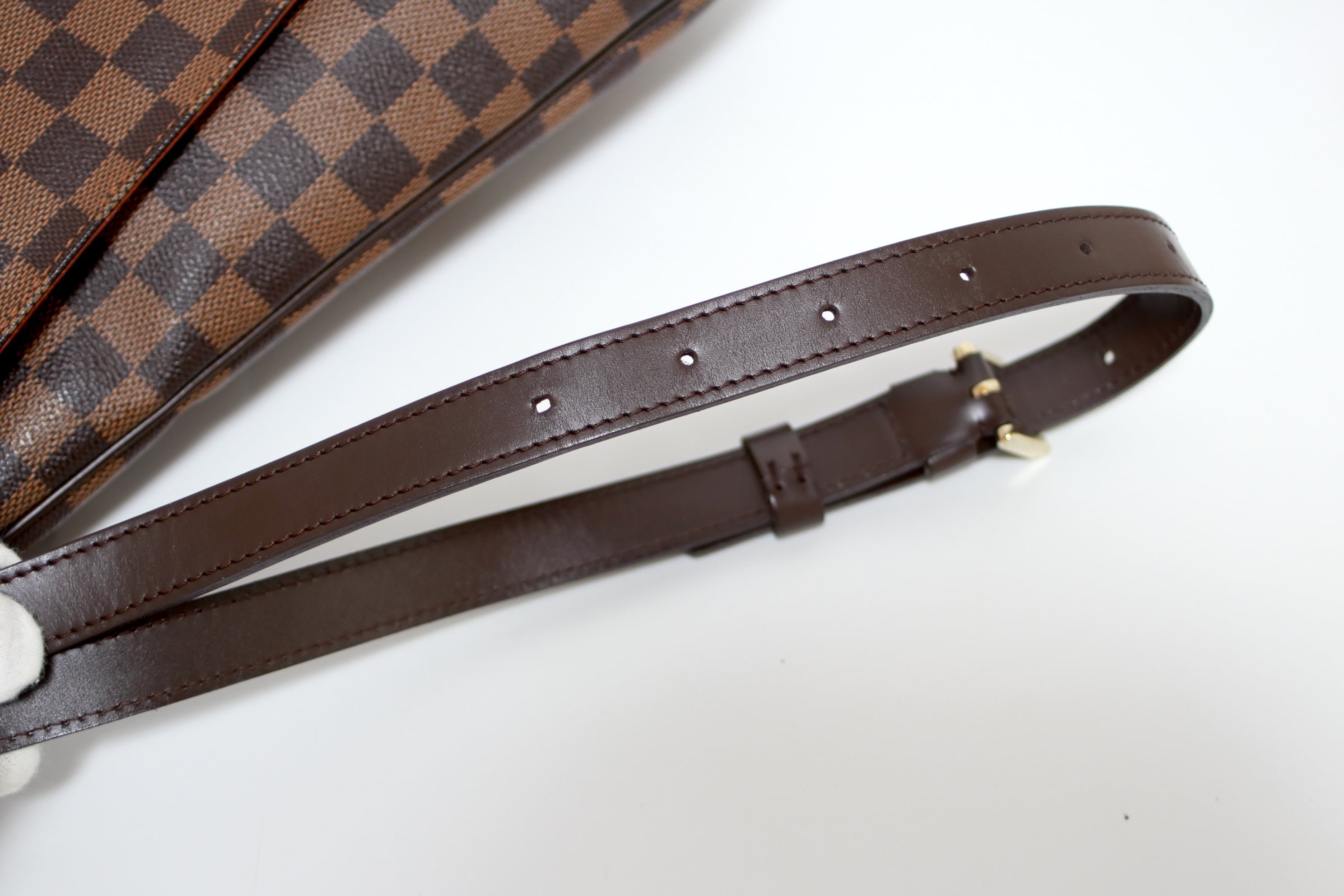 Louis Vuitton Musette Damier Ebene Shoulder Bag Used (8387)