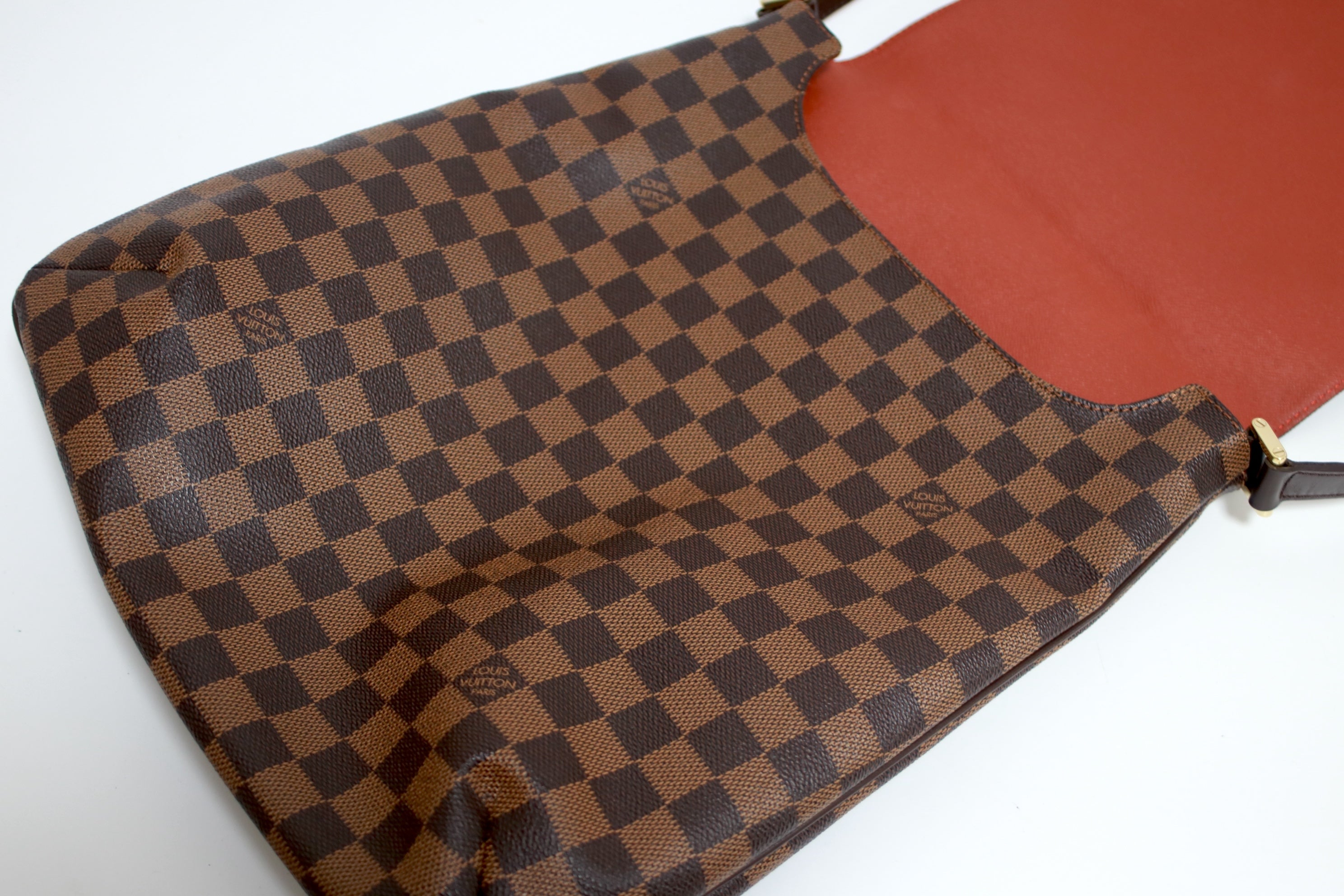 Louis Vuitton Musette Damier Ebene Shoulder Bag Used (8387)