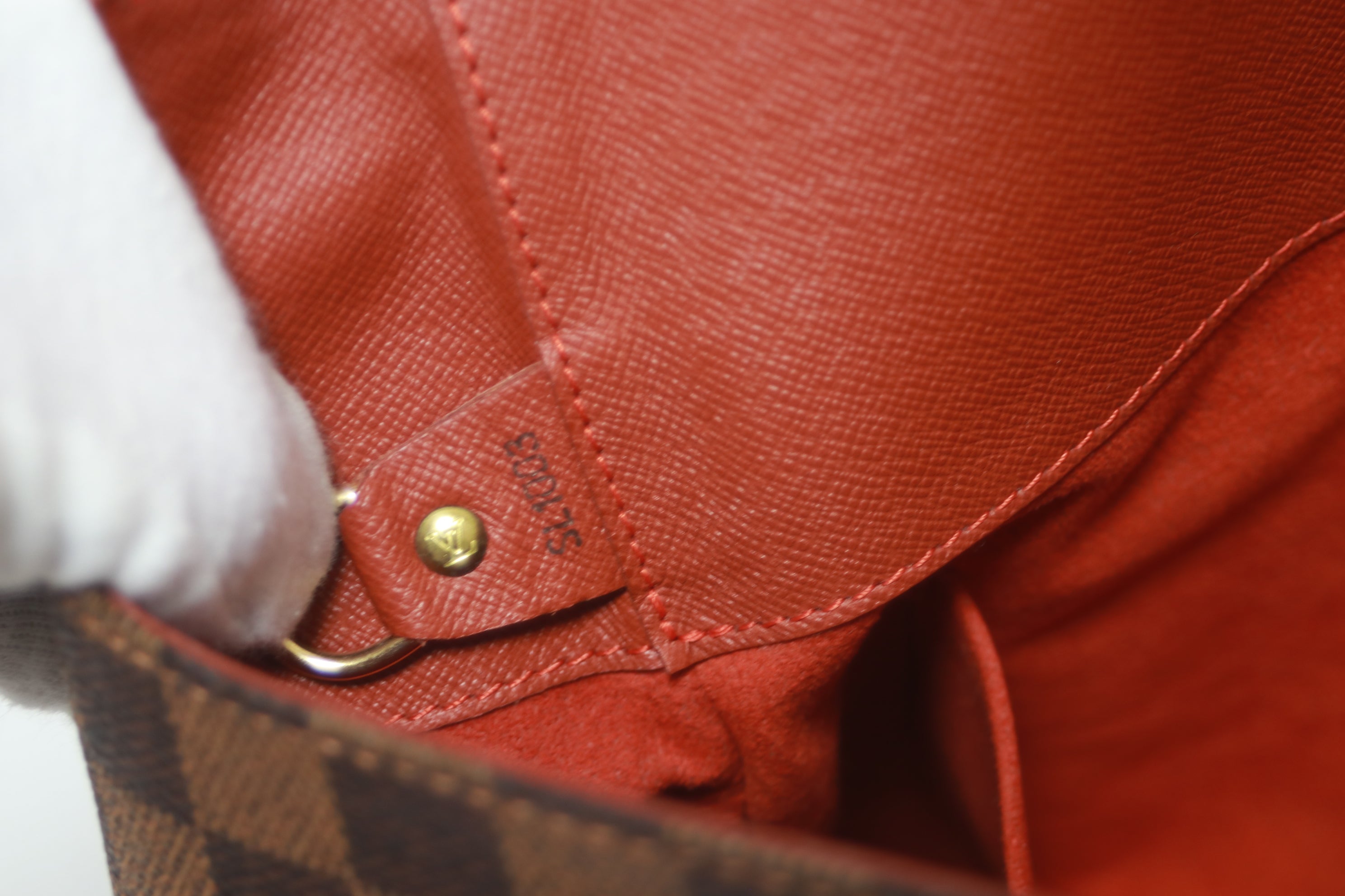 Louis Vuitton Musette Damier Ebene Shoulder Bag Used (8387)