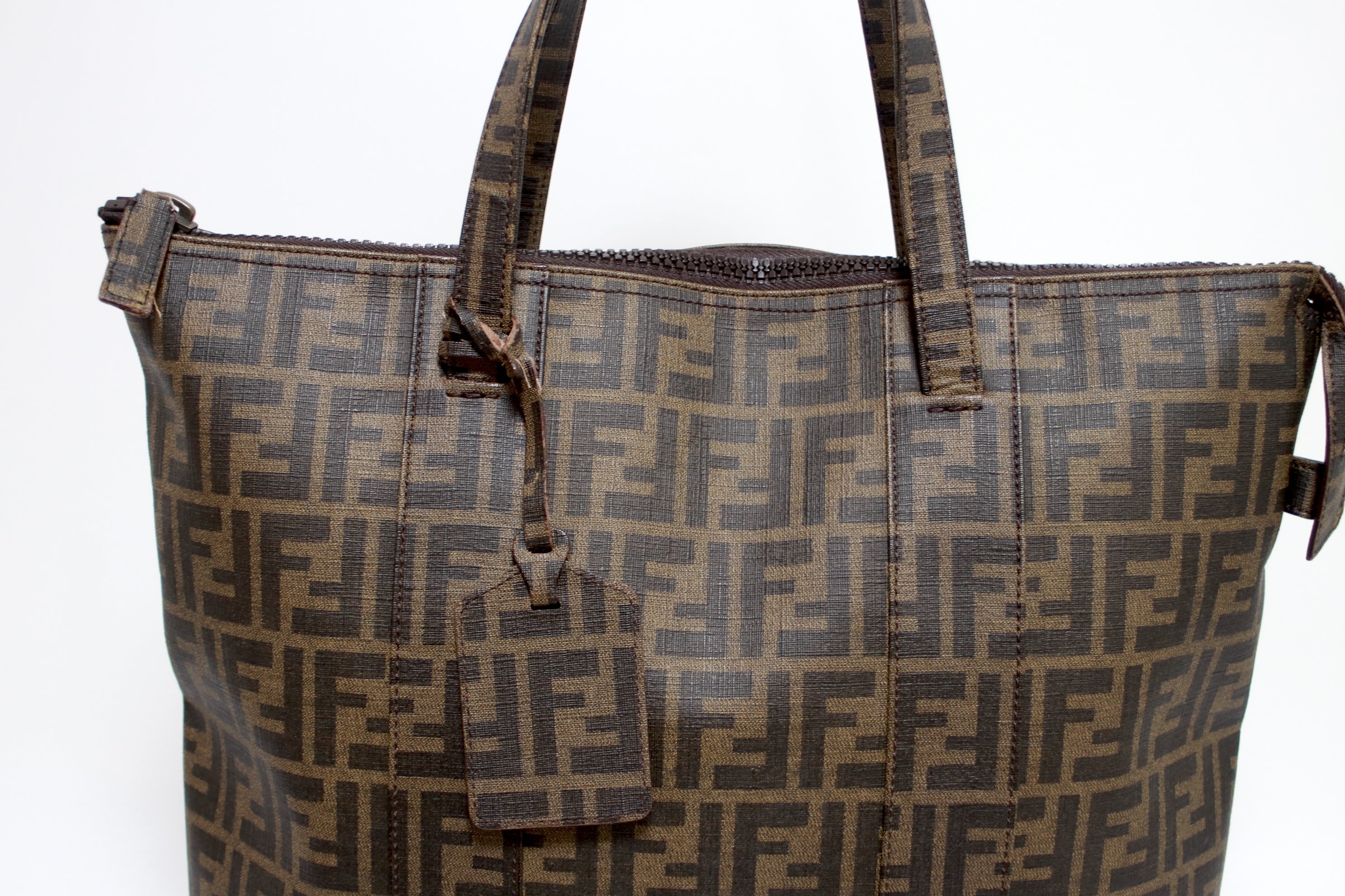 Fendi zucca tote online