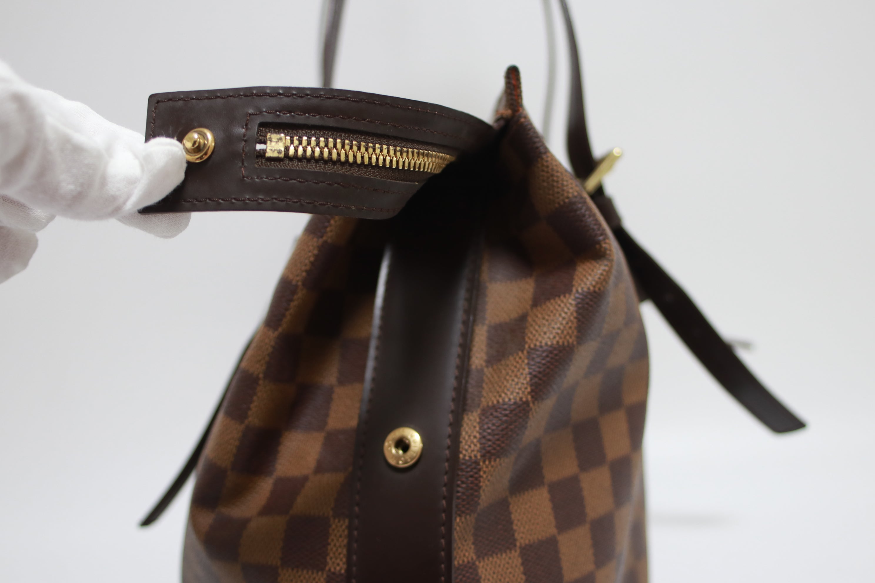 Louis Vuitton Chelsea Damier Ebene Shoulder Bag Used