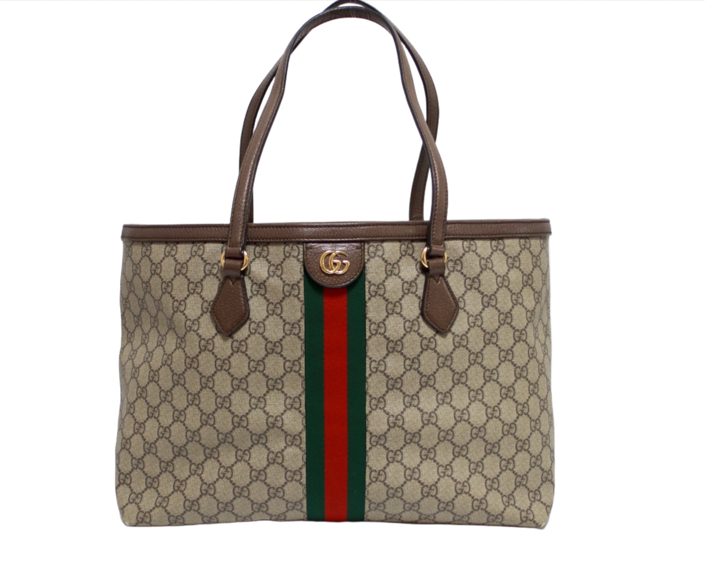 Gucci Ophidia Shoulder Tote Bag Medium Used (7575)