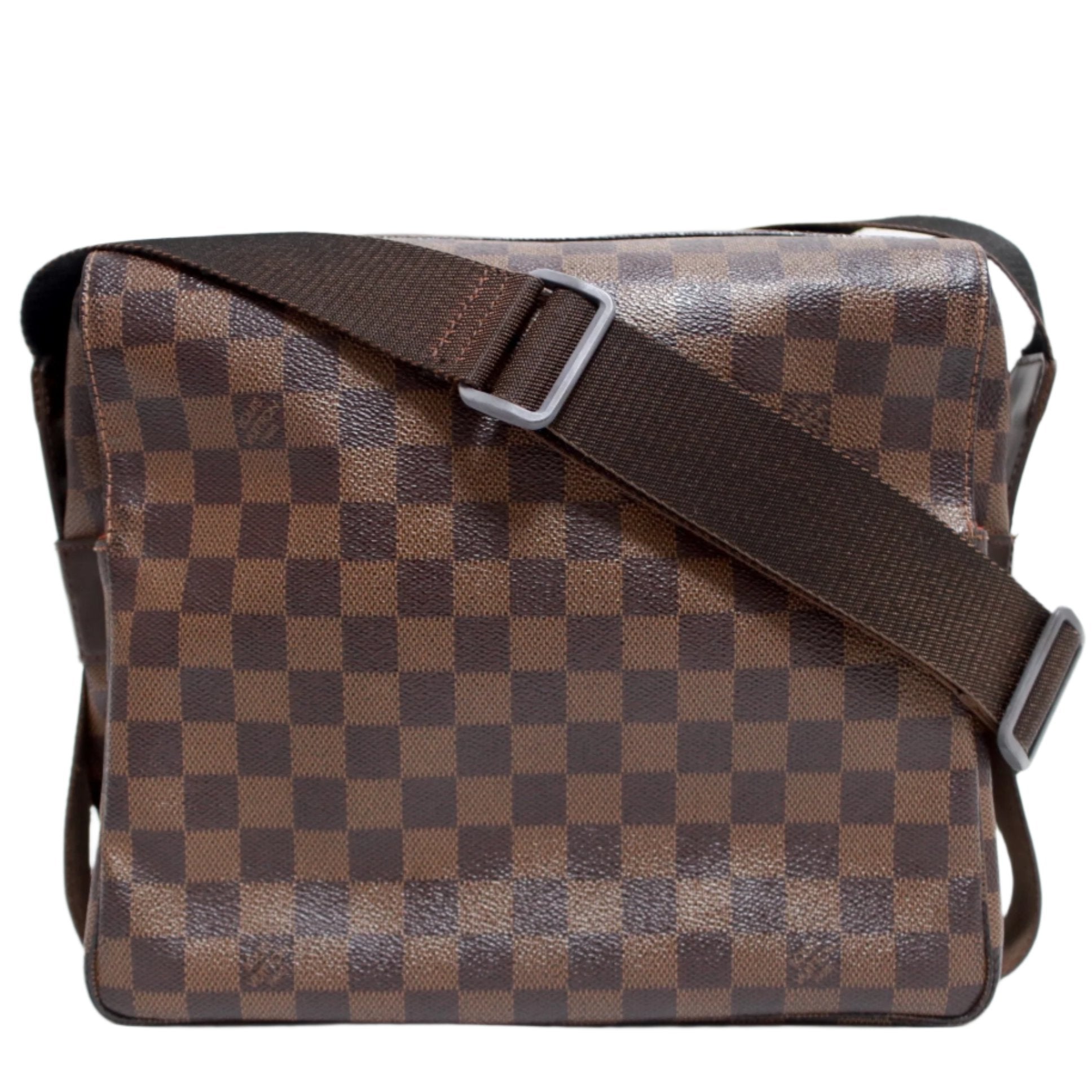 Louis Vuitton Naviglio Damier Ebene Messenger Bag Used